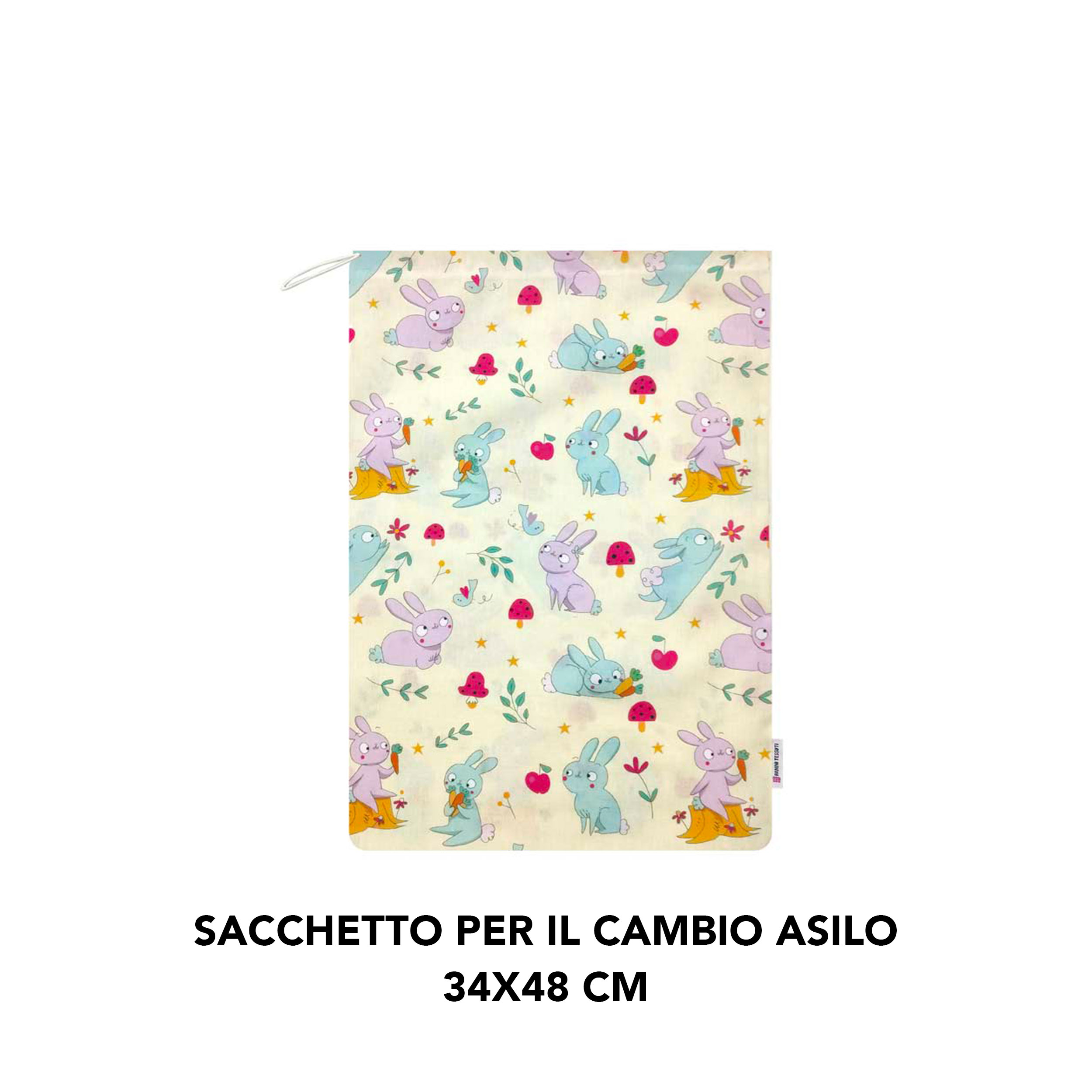 Sac à langer Kindergarten Bunnies - Panini Fabrics