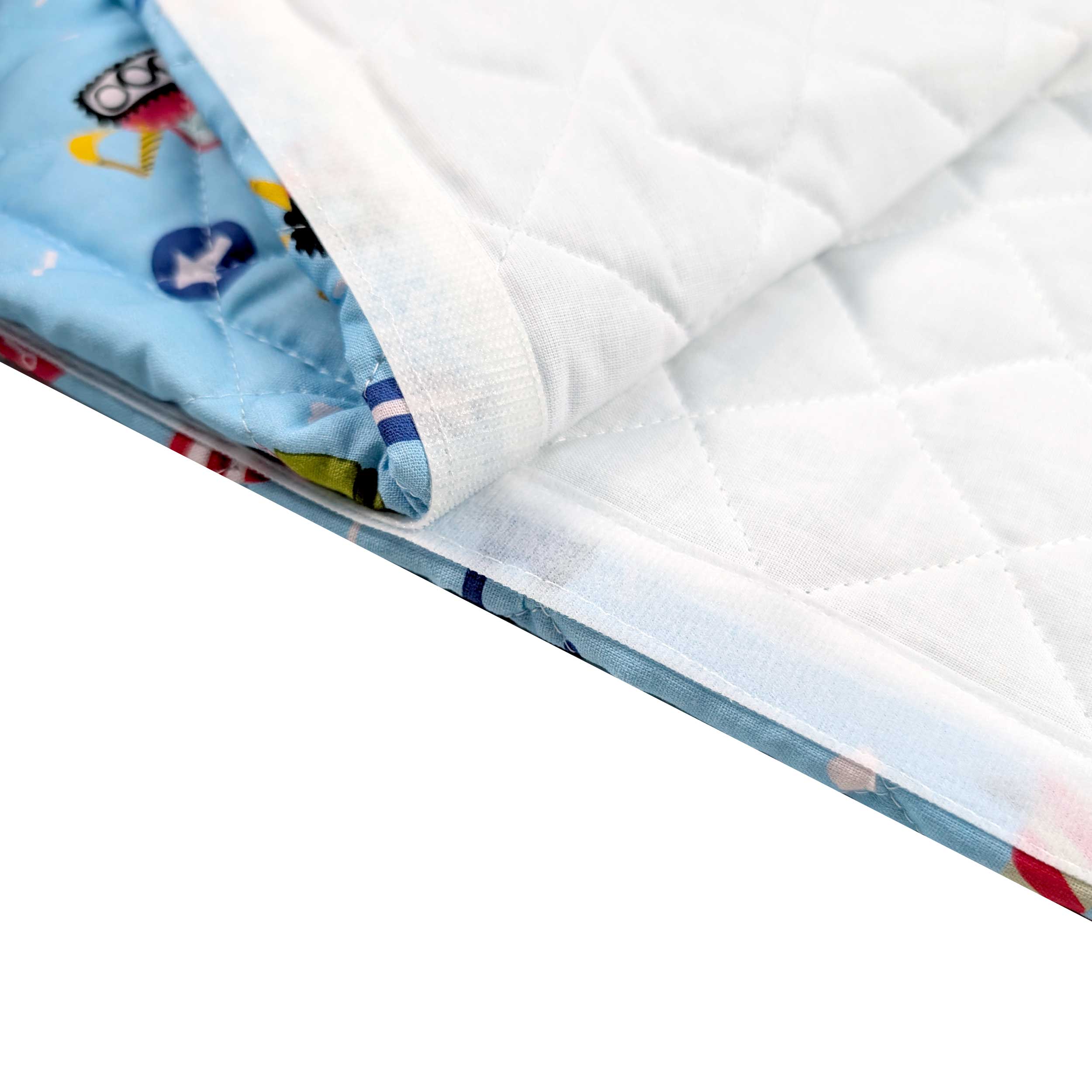 Shaped Sleeping Bag for Brandy Cars Light Blue Background Image