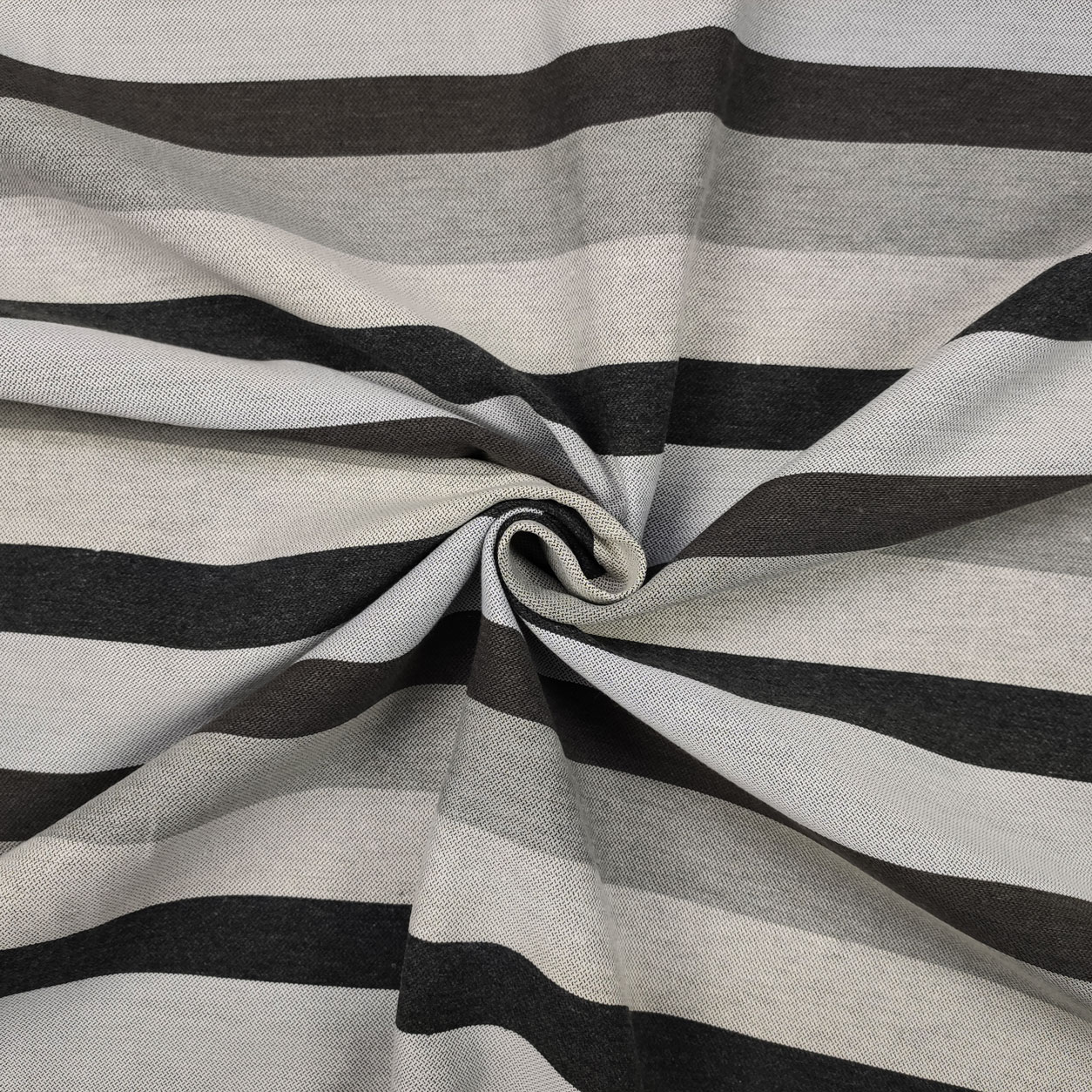 Tissu d'ameublement Motif rayé Gris Image
