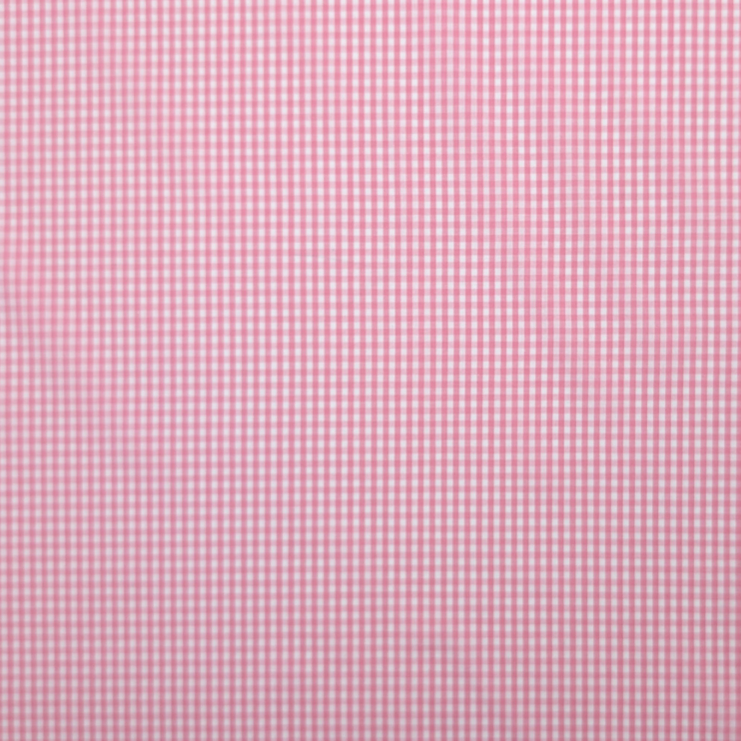 Cotton for Shirting Quadrettini Pink Image