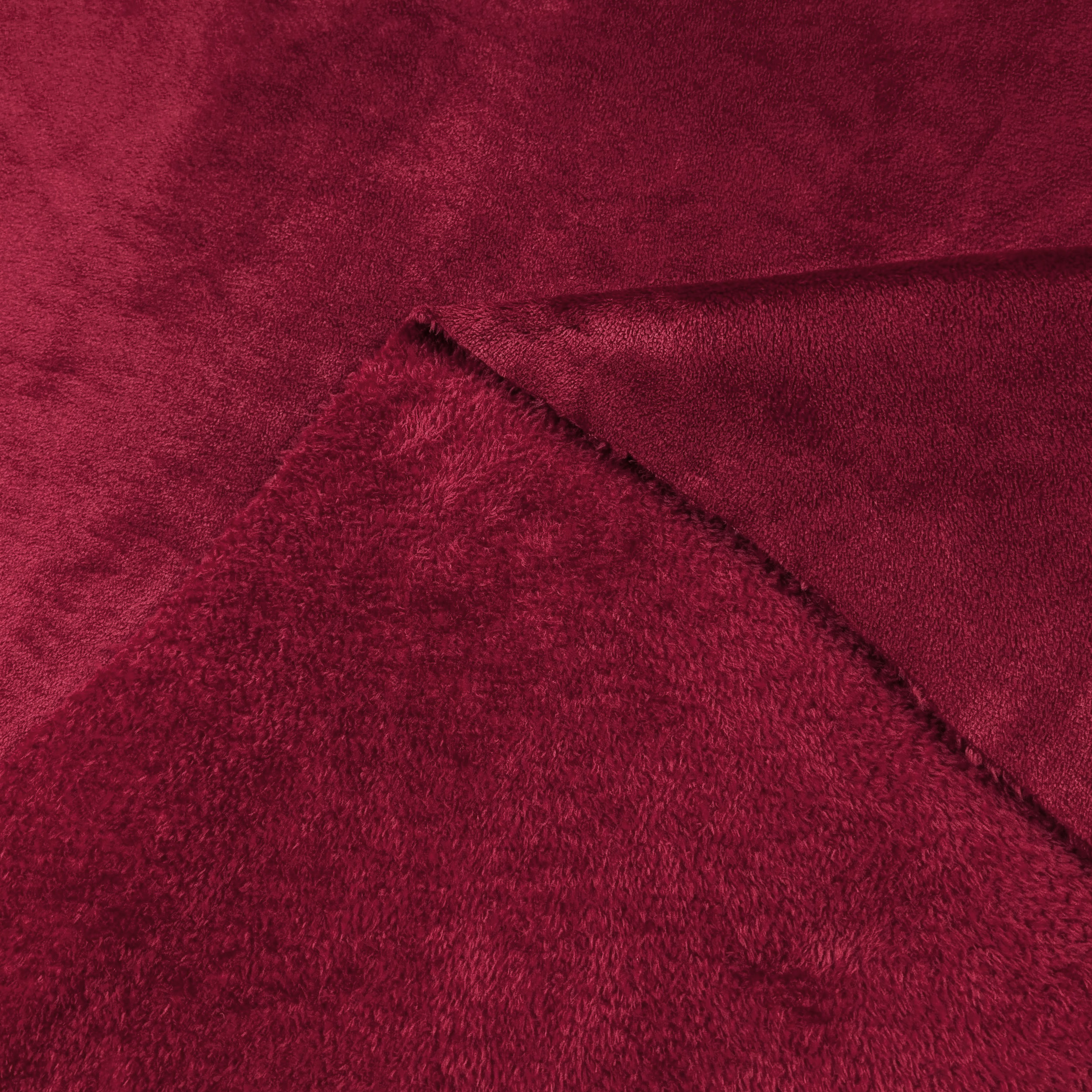 Plain Plush Fleece Fabric Image