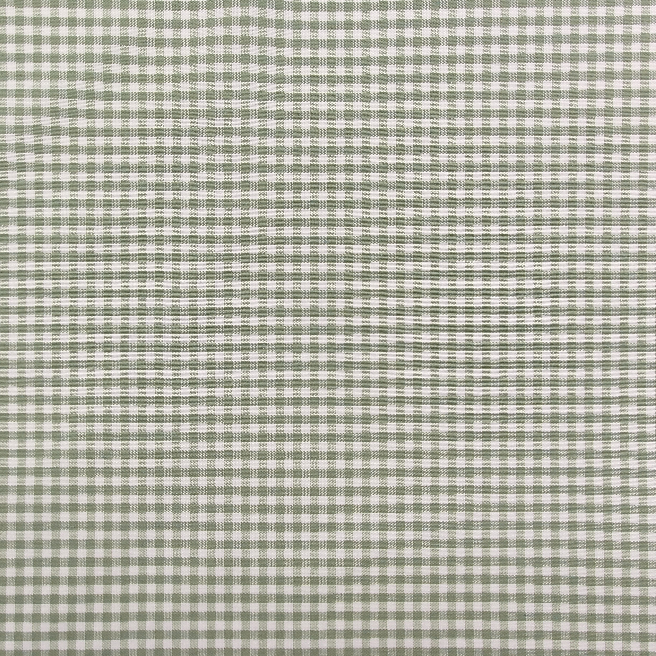 Baumwollmischung Tischtuch Stoff Mini Squares Salbei