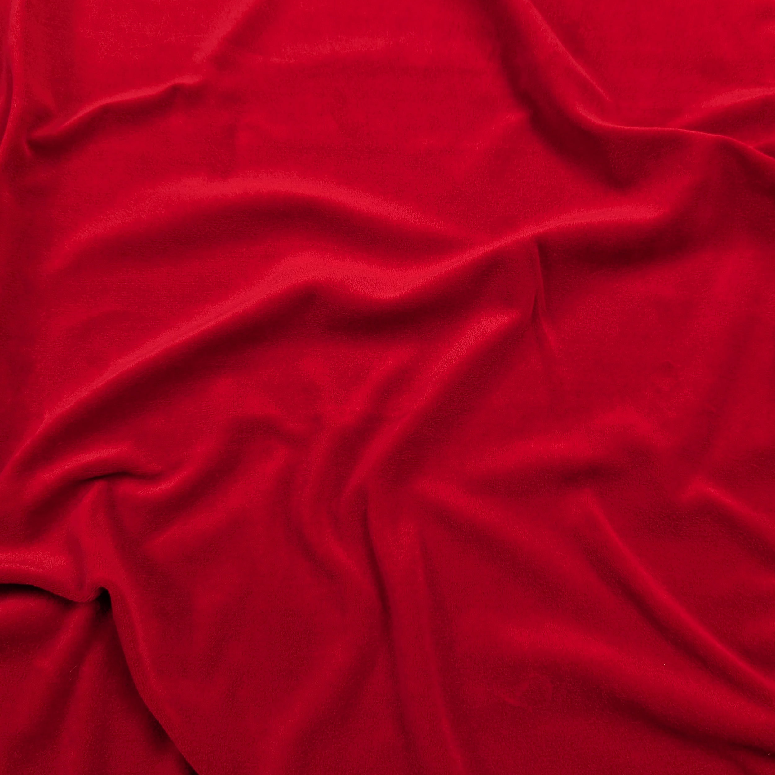 Red Cotton Velveteen Image