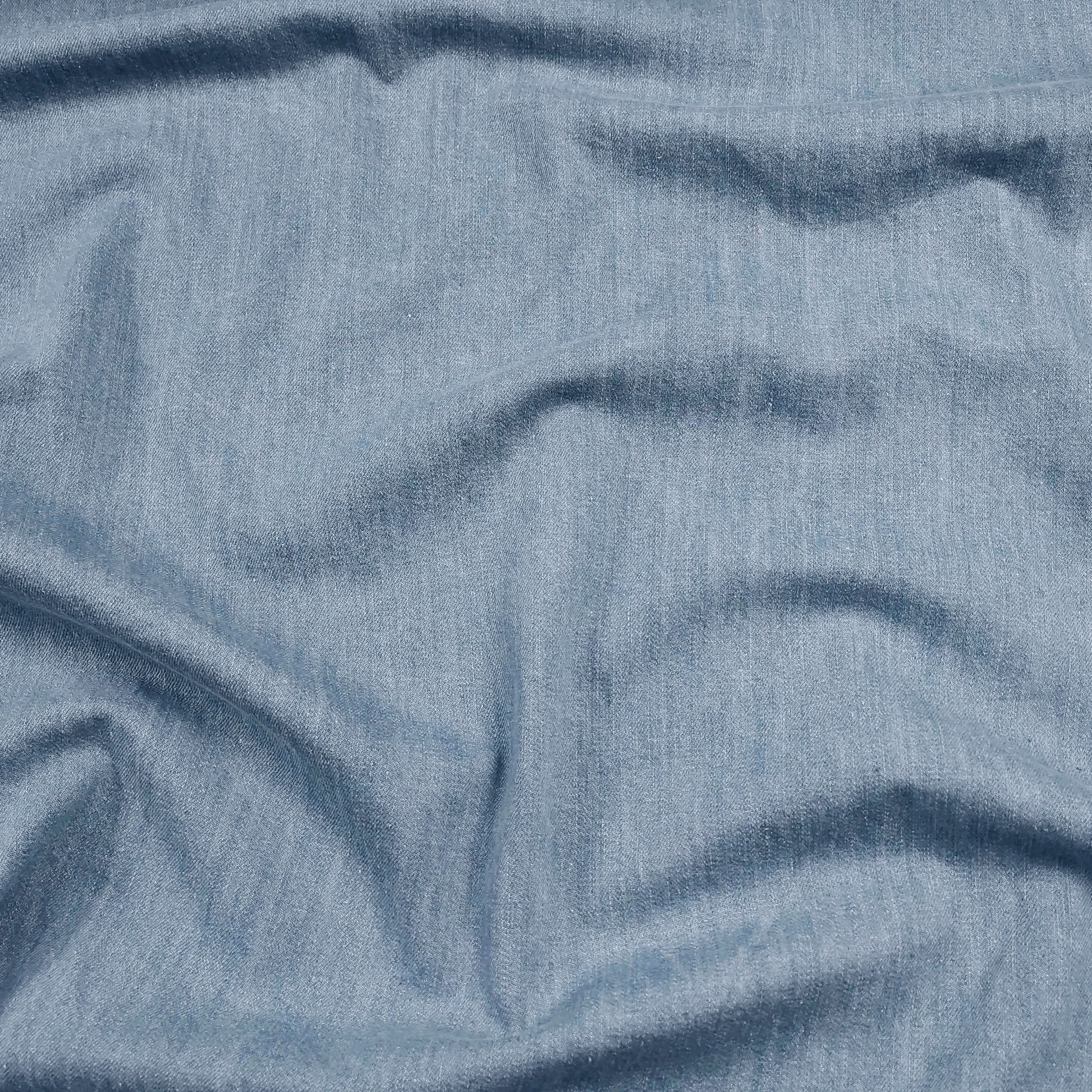 Light Wash Cotton Jeans Image