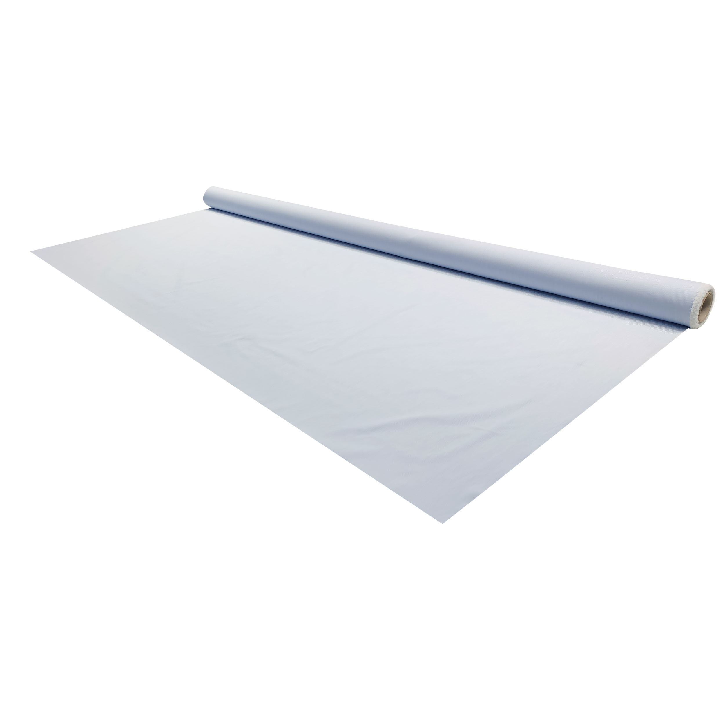 Cotton Micro Striped Shirting White Background