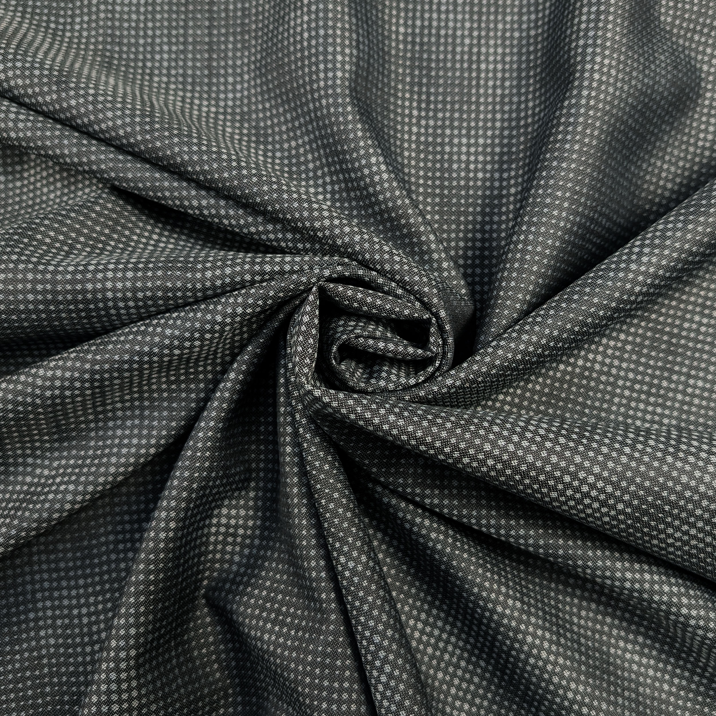 Cotton Polka Dot Grey Background Image