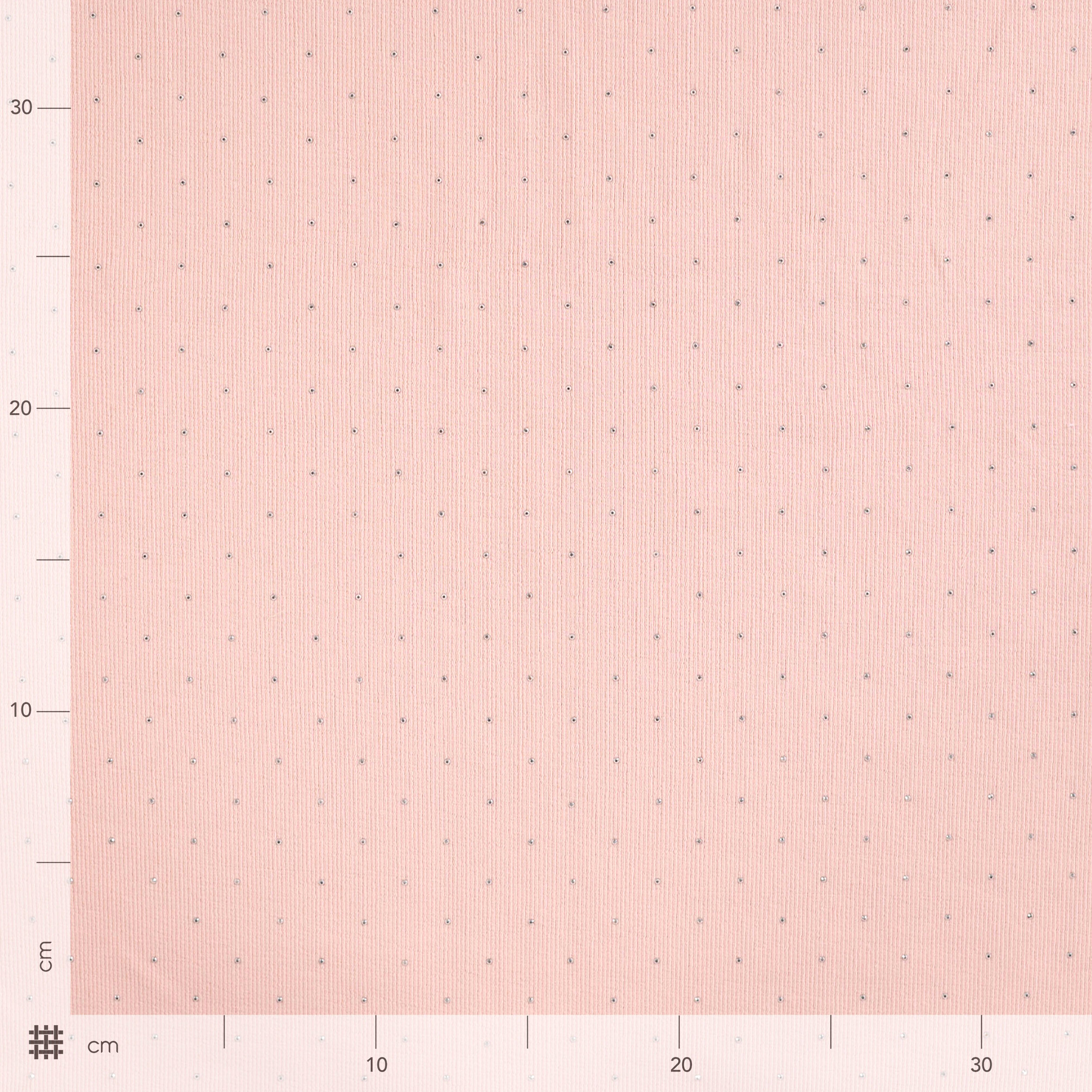 Jersey Cotton Ribbed Jersey Pink Image