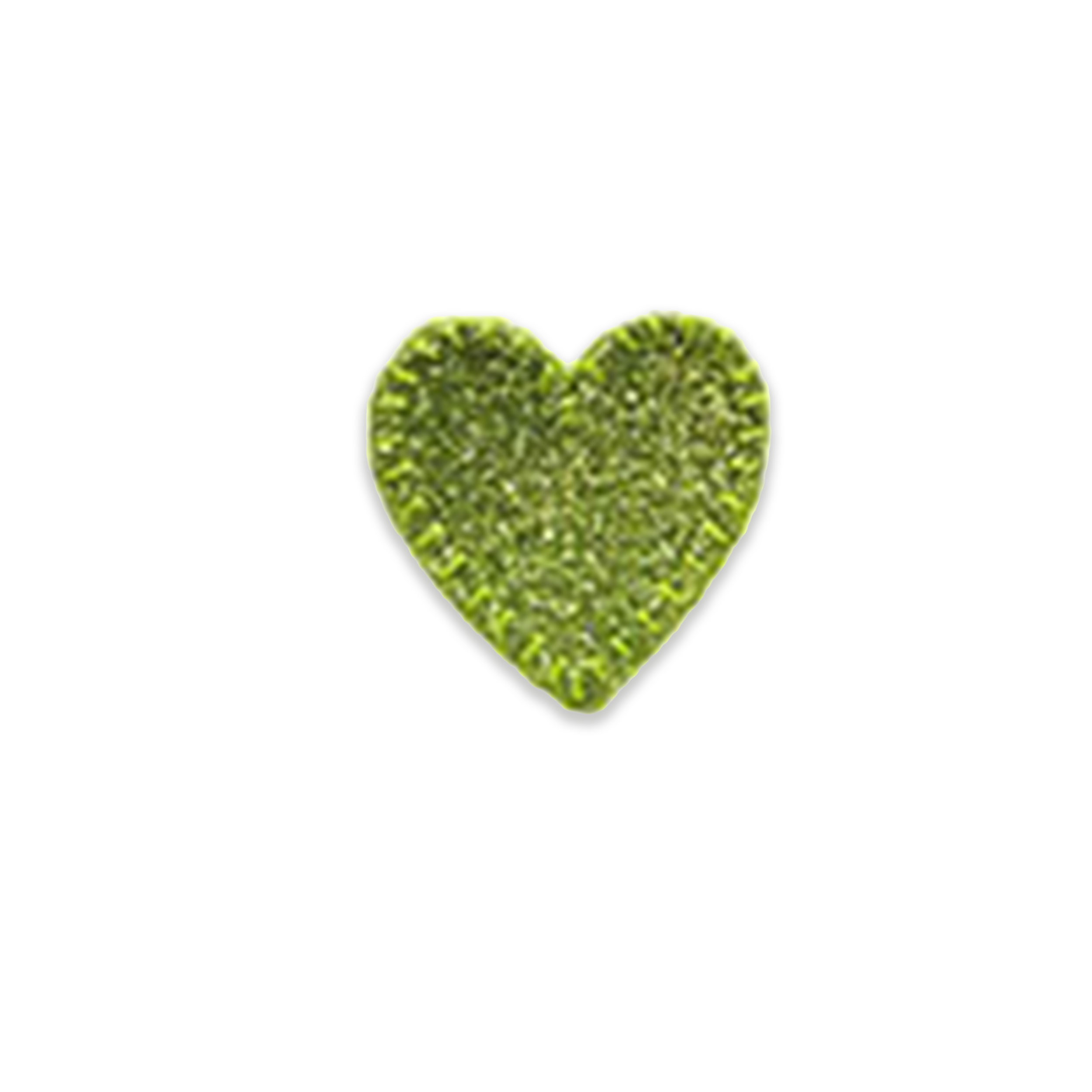 Thermoadhesive application Glitter Heart Image
