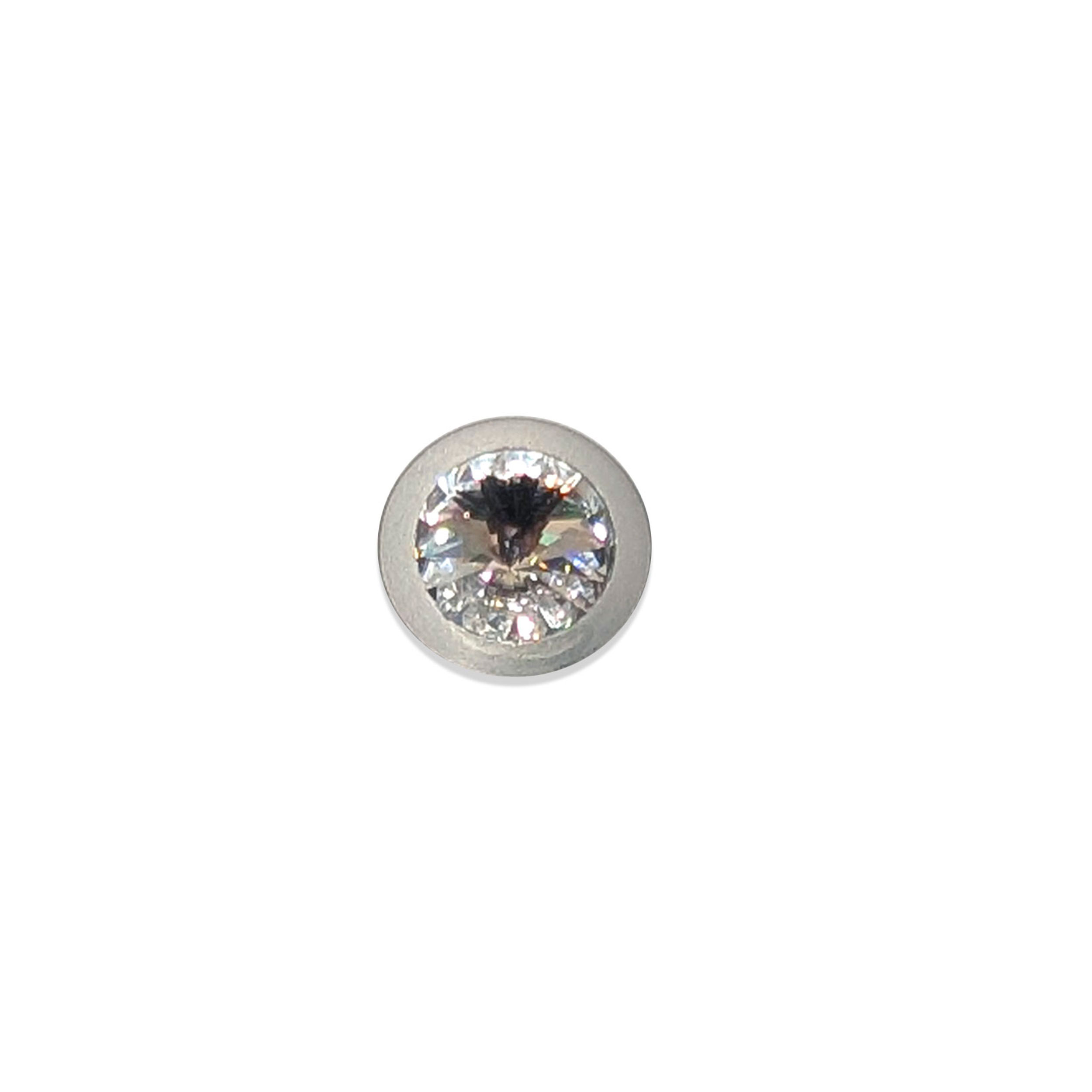 Button with Swarovsky Stone Image