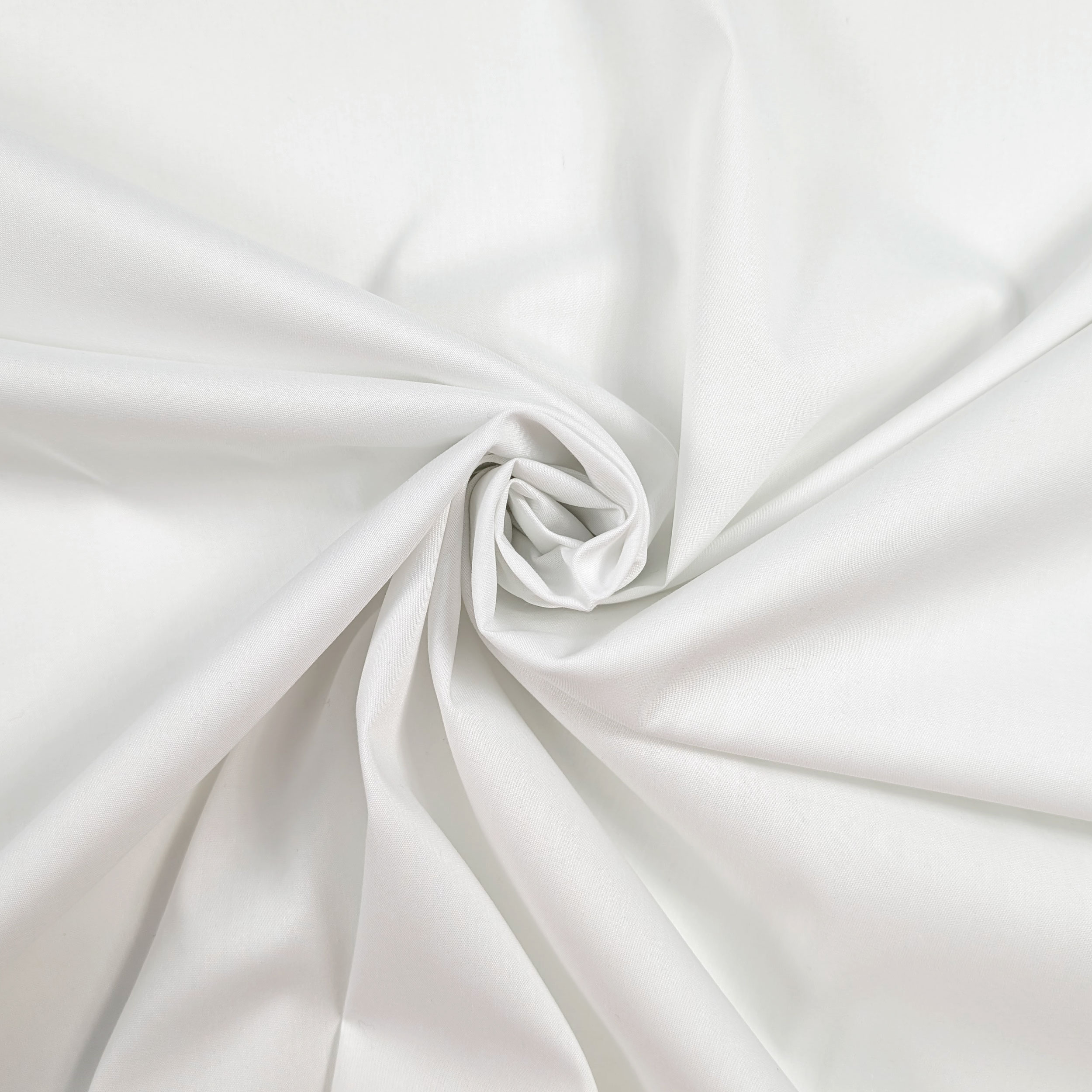 White Stretch Cotton for Shirts Image