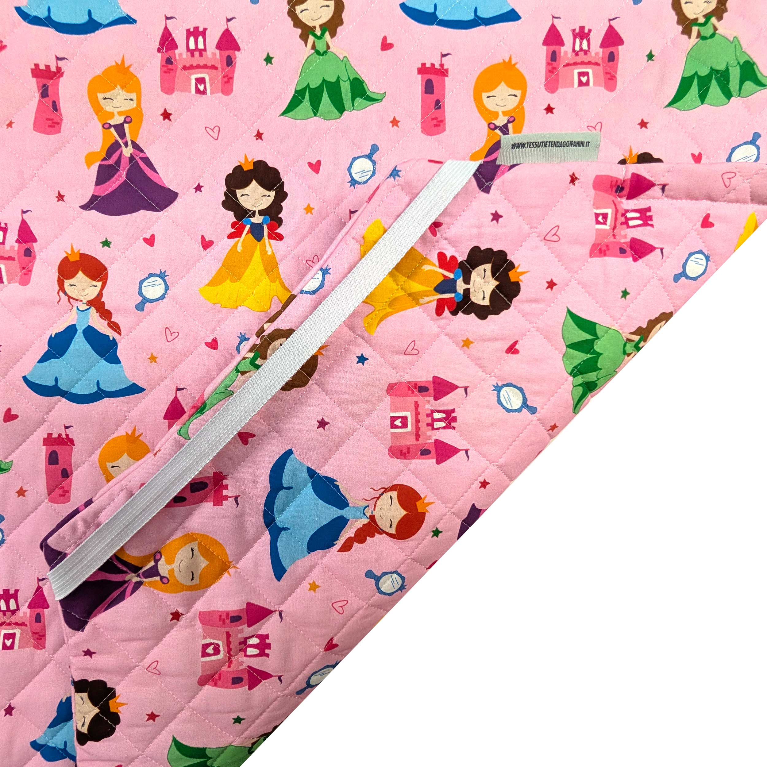 Shaped Sleeping Bag for Brandy Princesses Pink Background Image