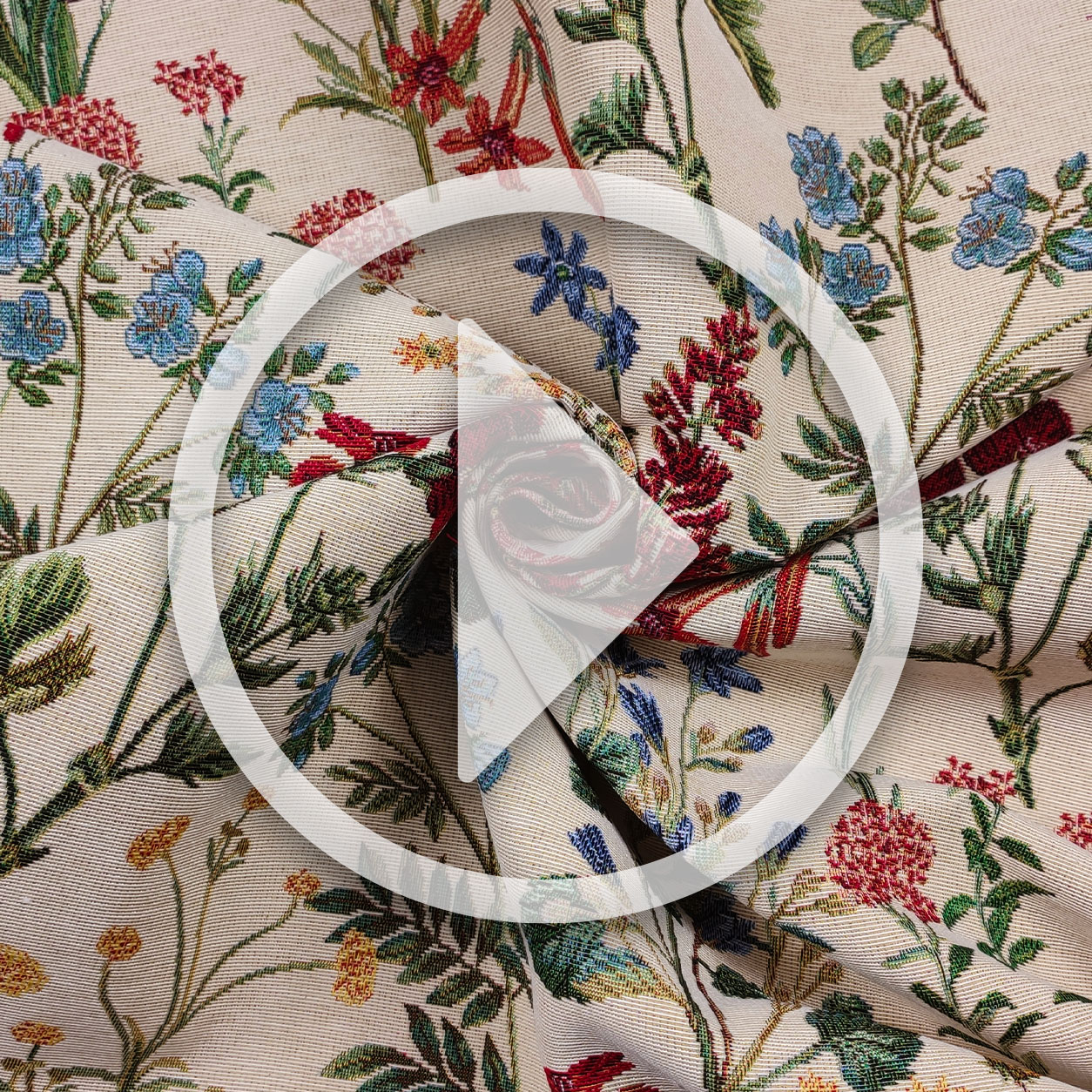 Upholstery Gobelin - Flowery Meadow Image