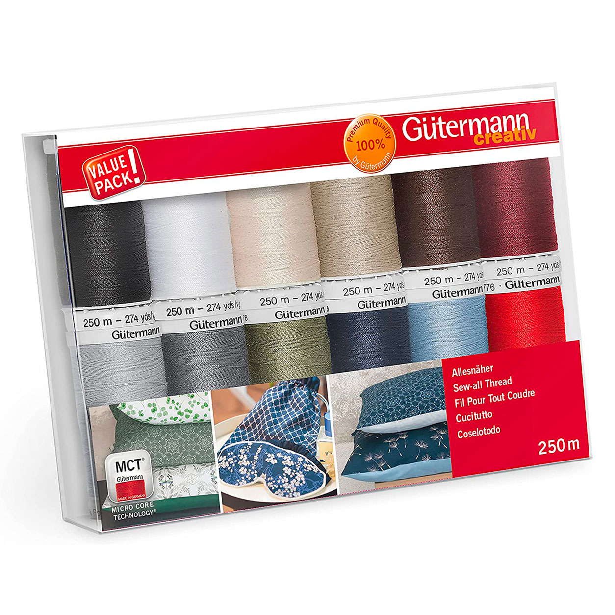 Gutermann Cucitutto 12 bobines 250 m Image