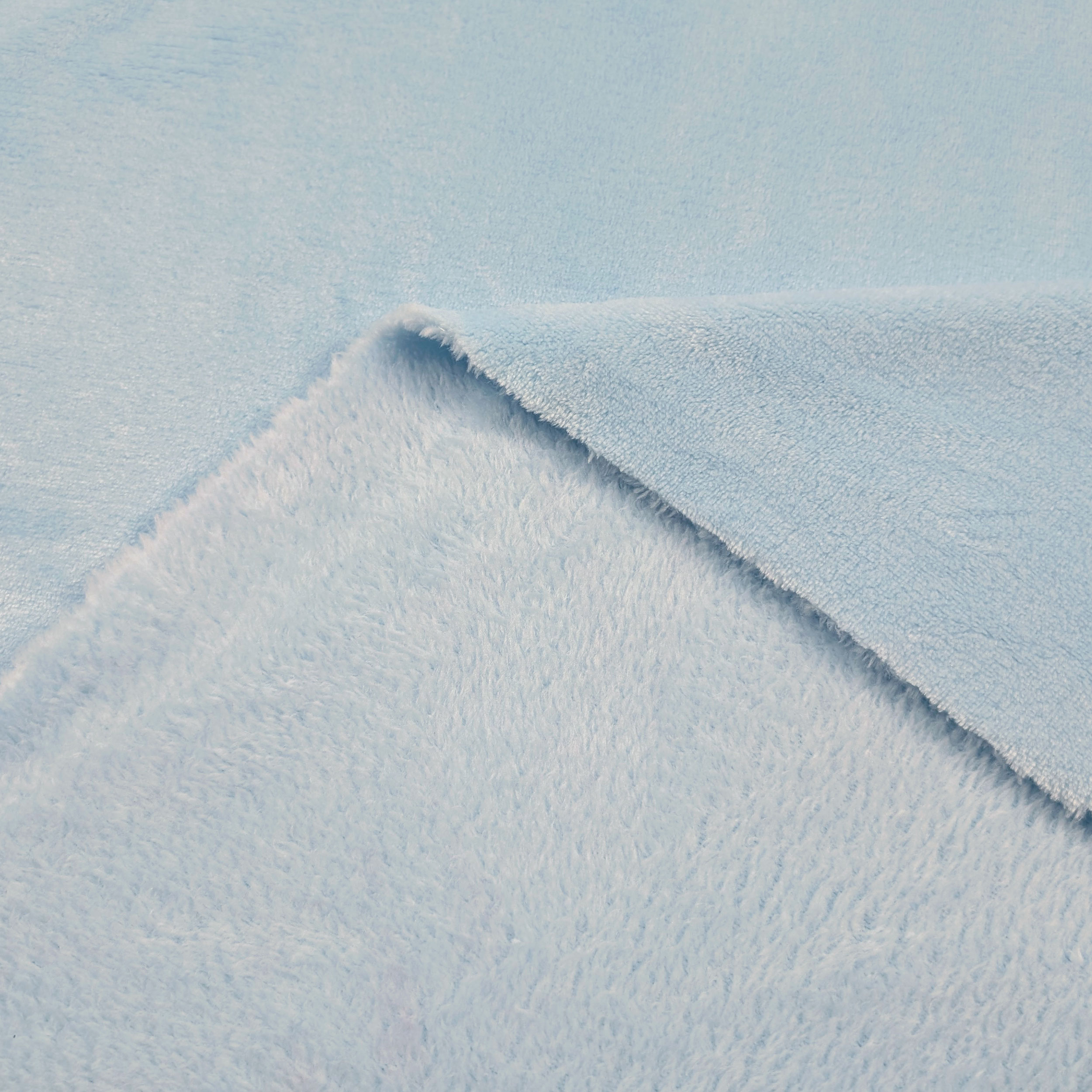 Plain Plush Fleece Fabric Image
