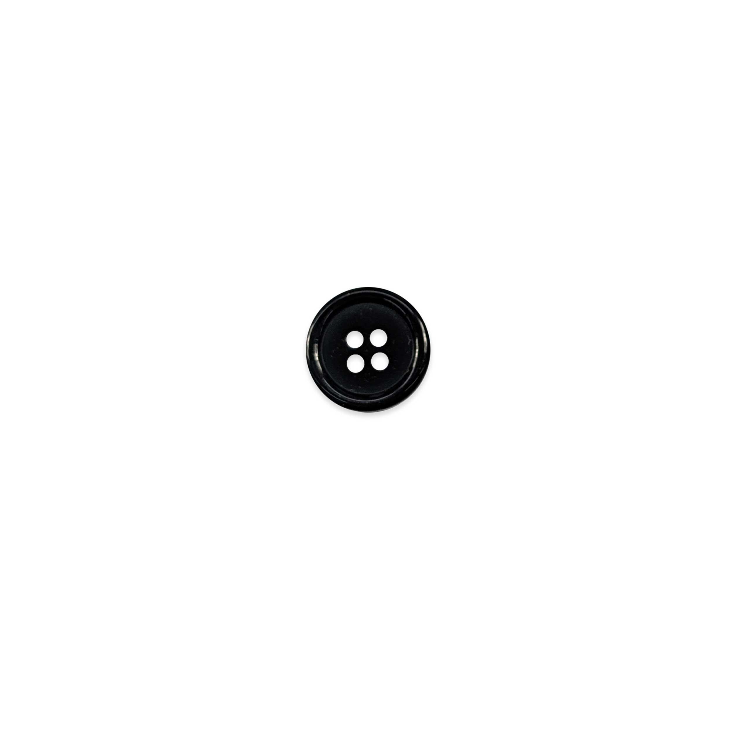 Four-Hole Glass Button Black Lin 27 Image