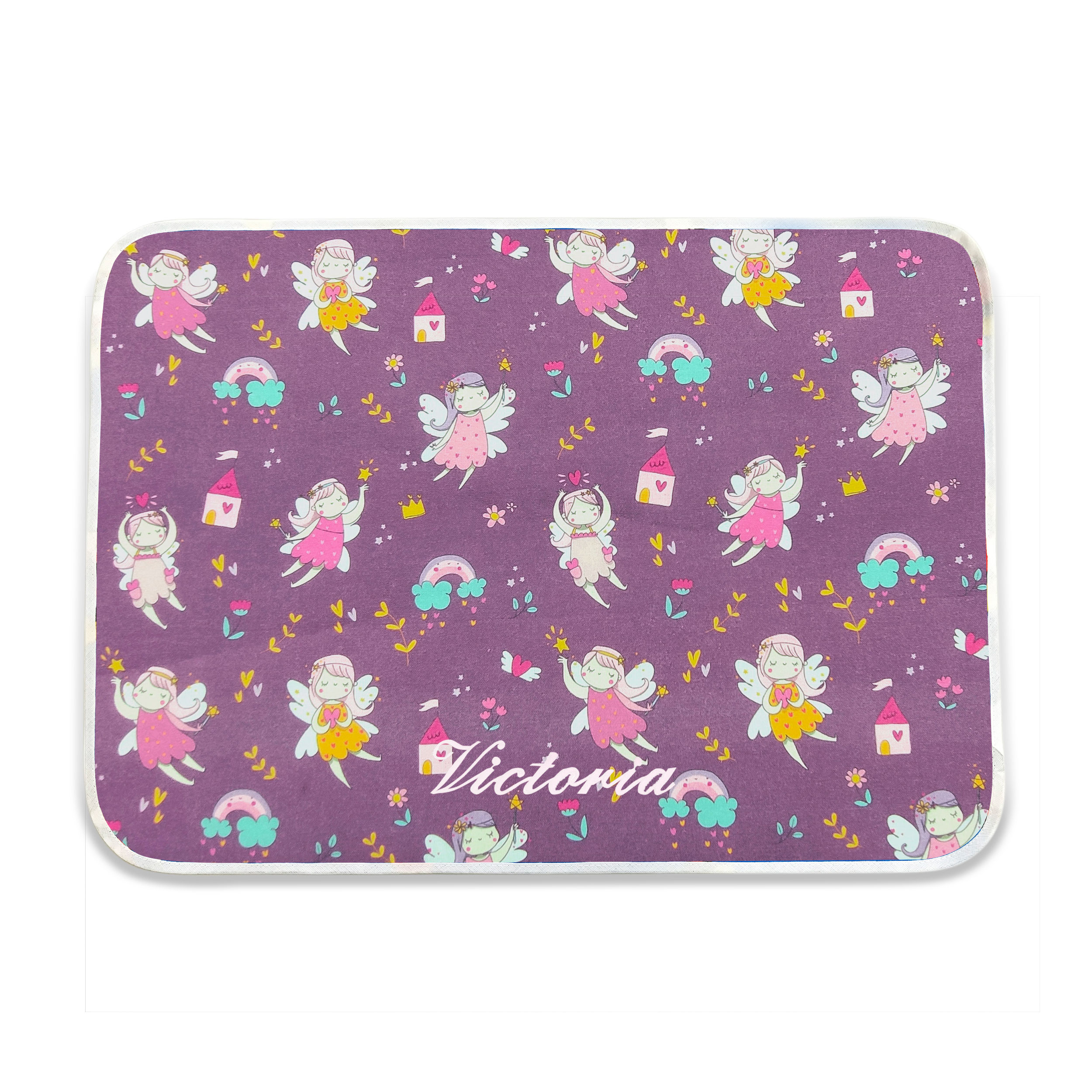 Set de table fée fond lilas - Panini Fabrics