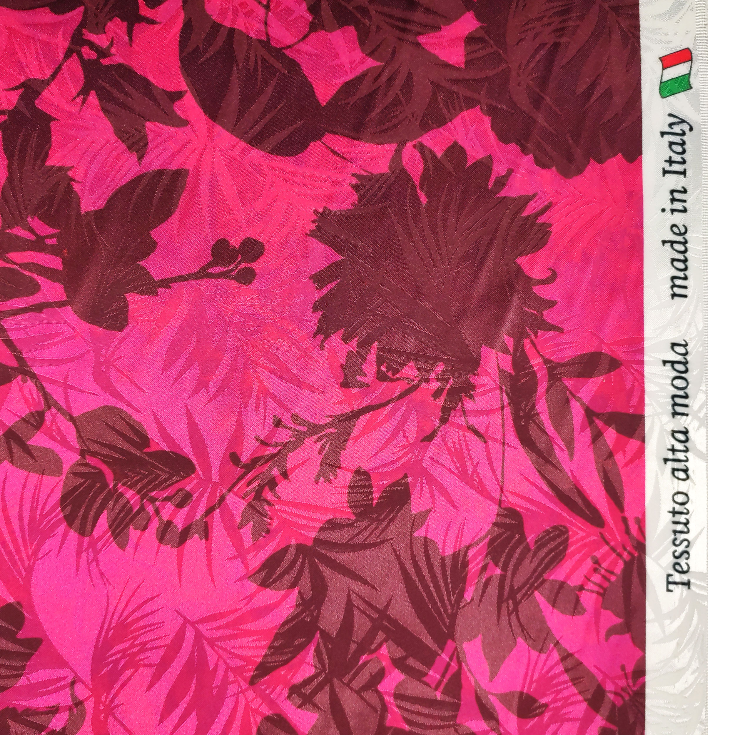 Jacquard Stretch Satin High Fashion