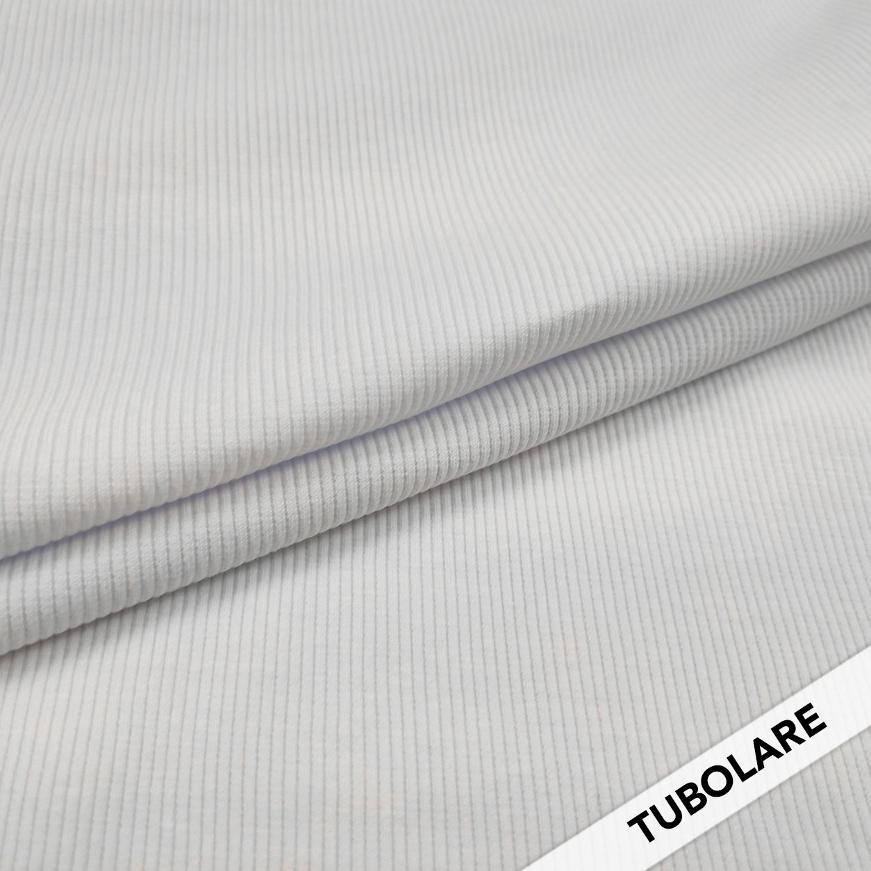 Tubular Elástico Tejido Acanalado Color Sólido Image