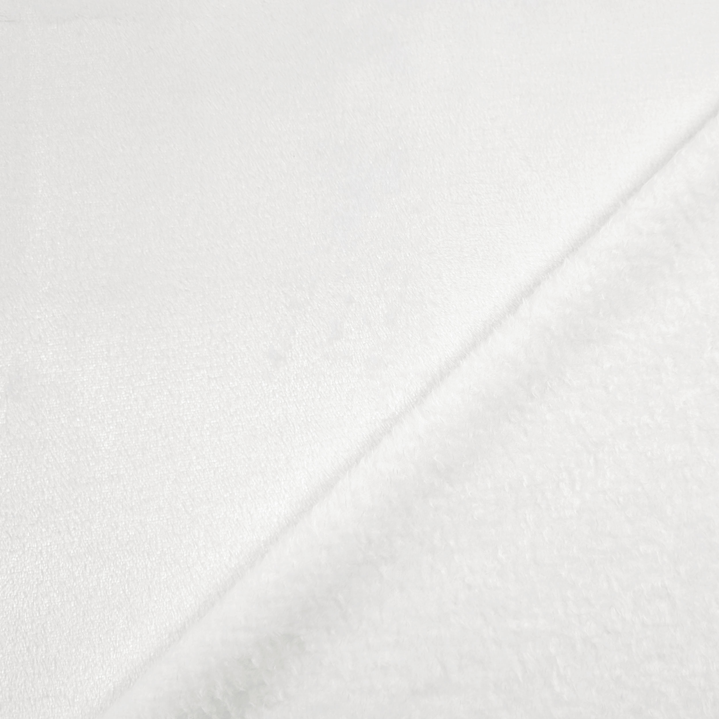 Plain Plush Fleece Fabric Image