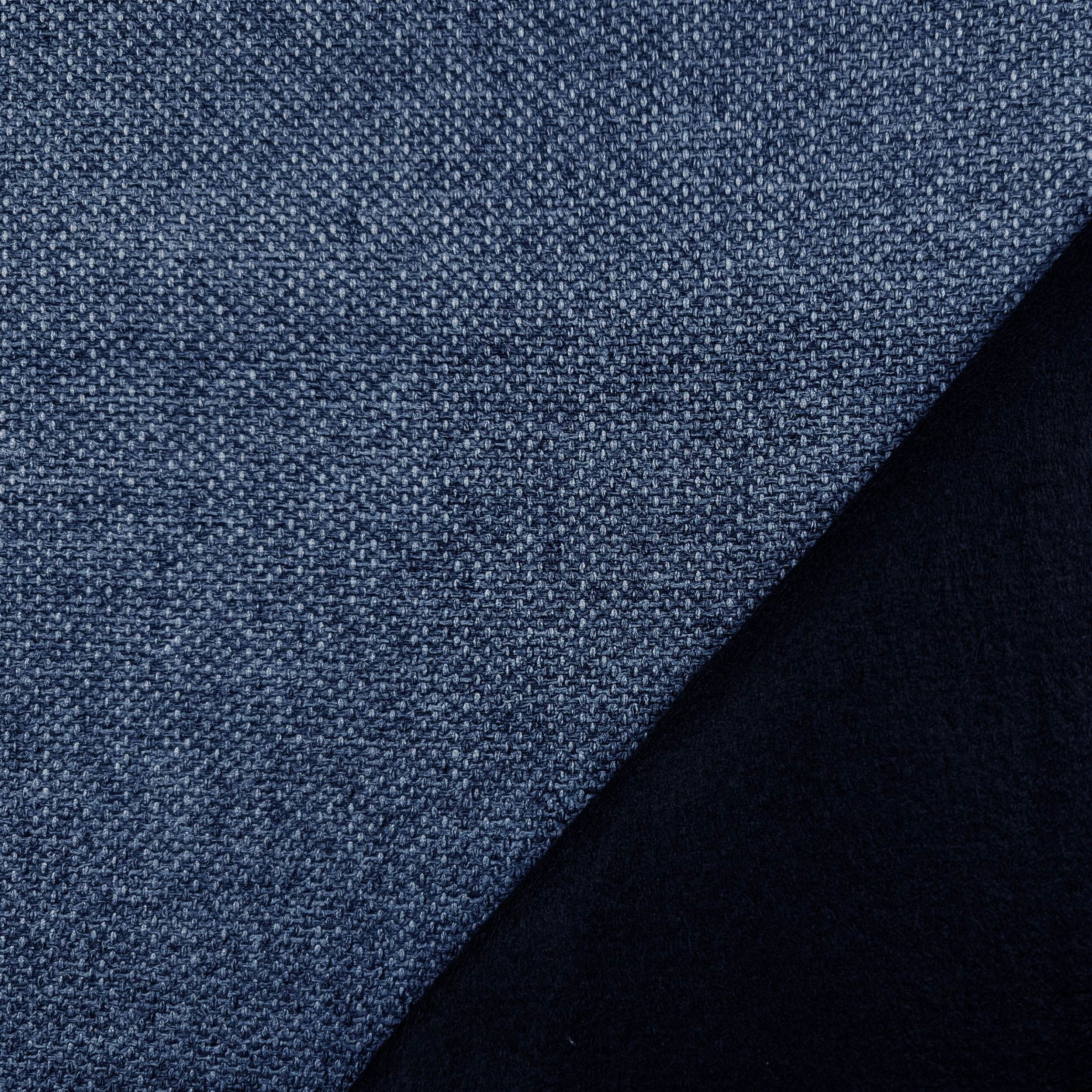 Melange Weave Fabric Blue Image