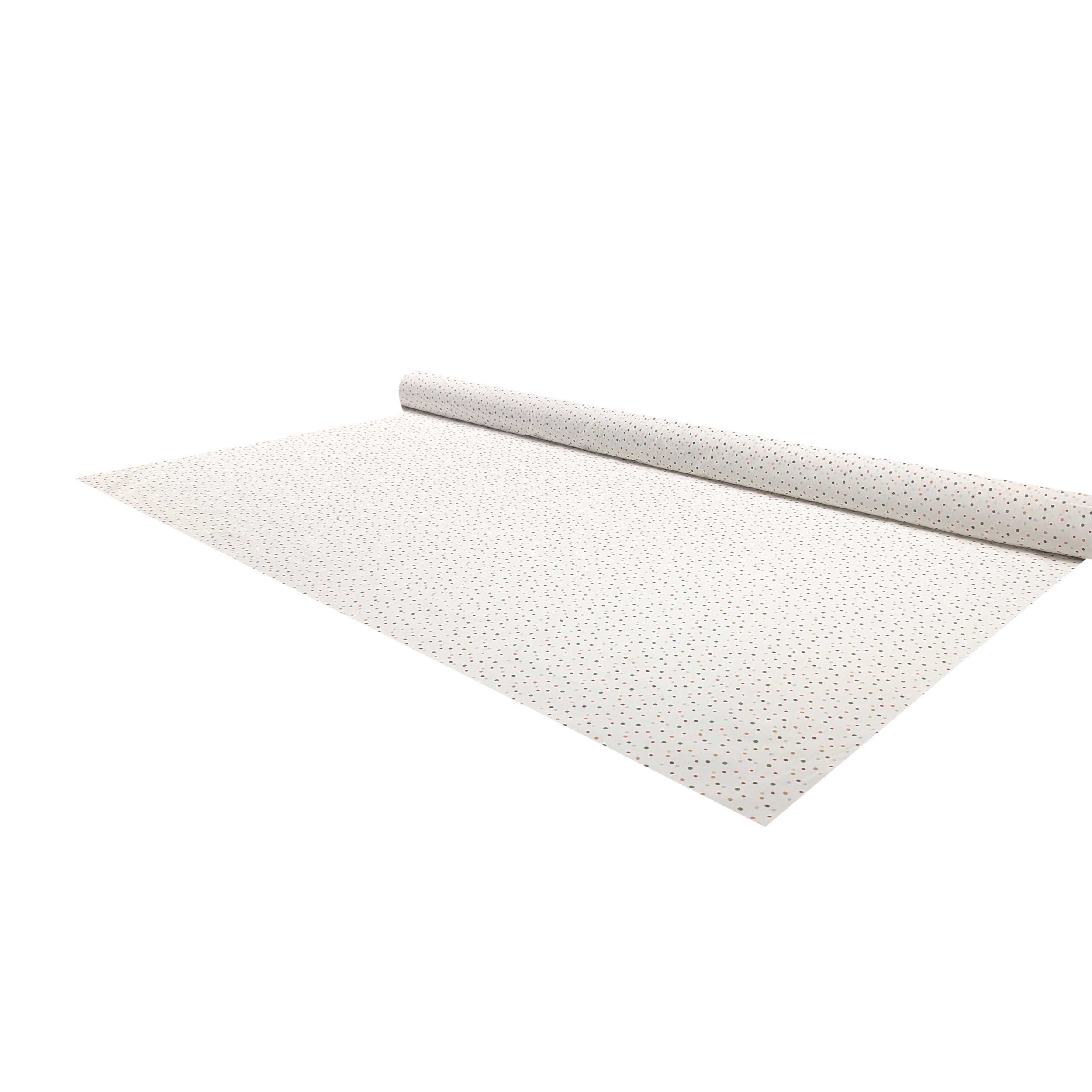 Multicoloured Polka Dot Percale Cotton Image