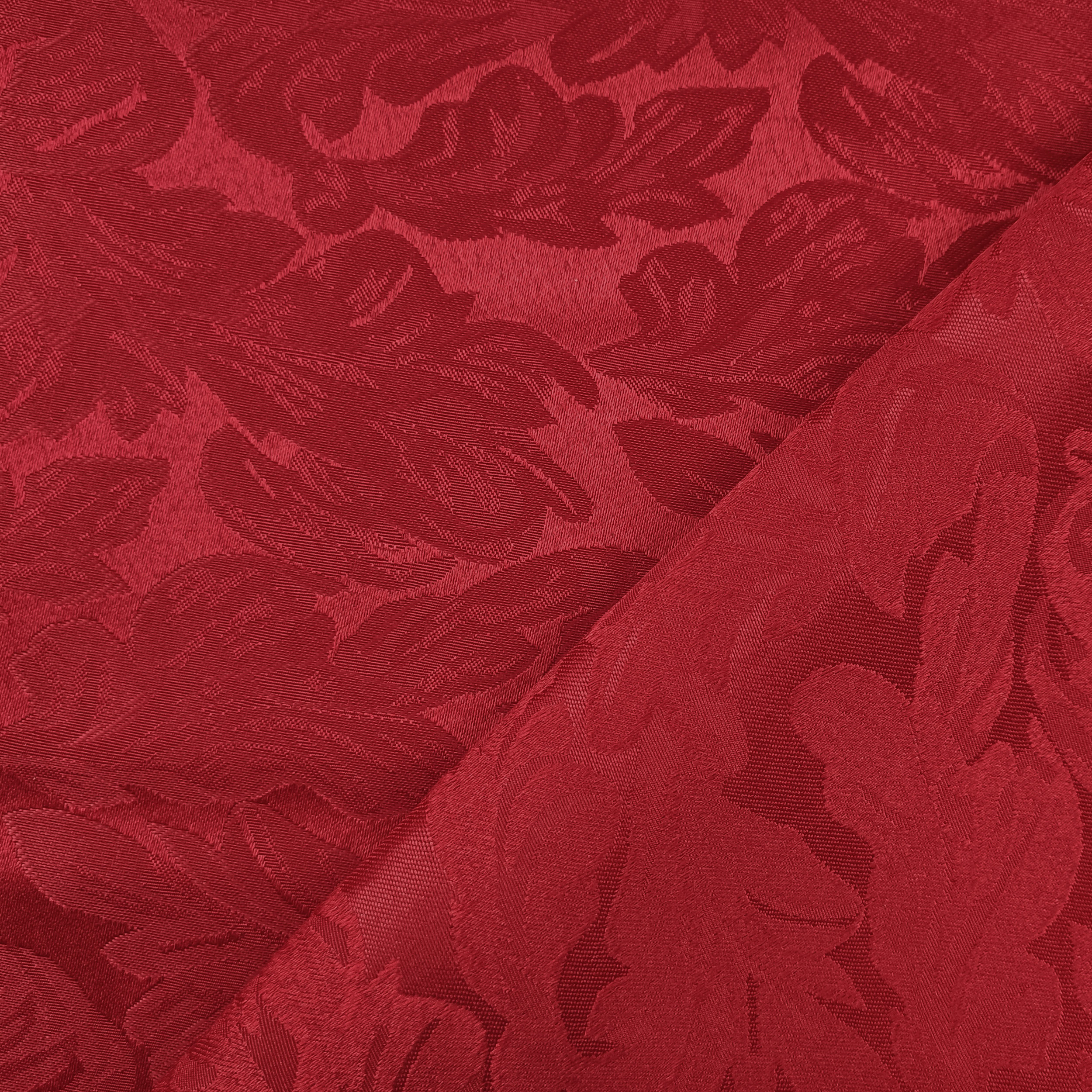 Upholstery Red Damask 