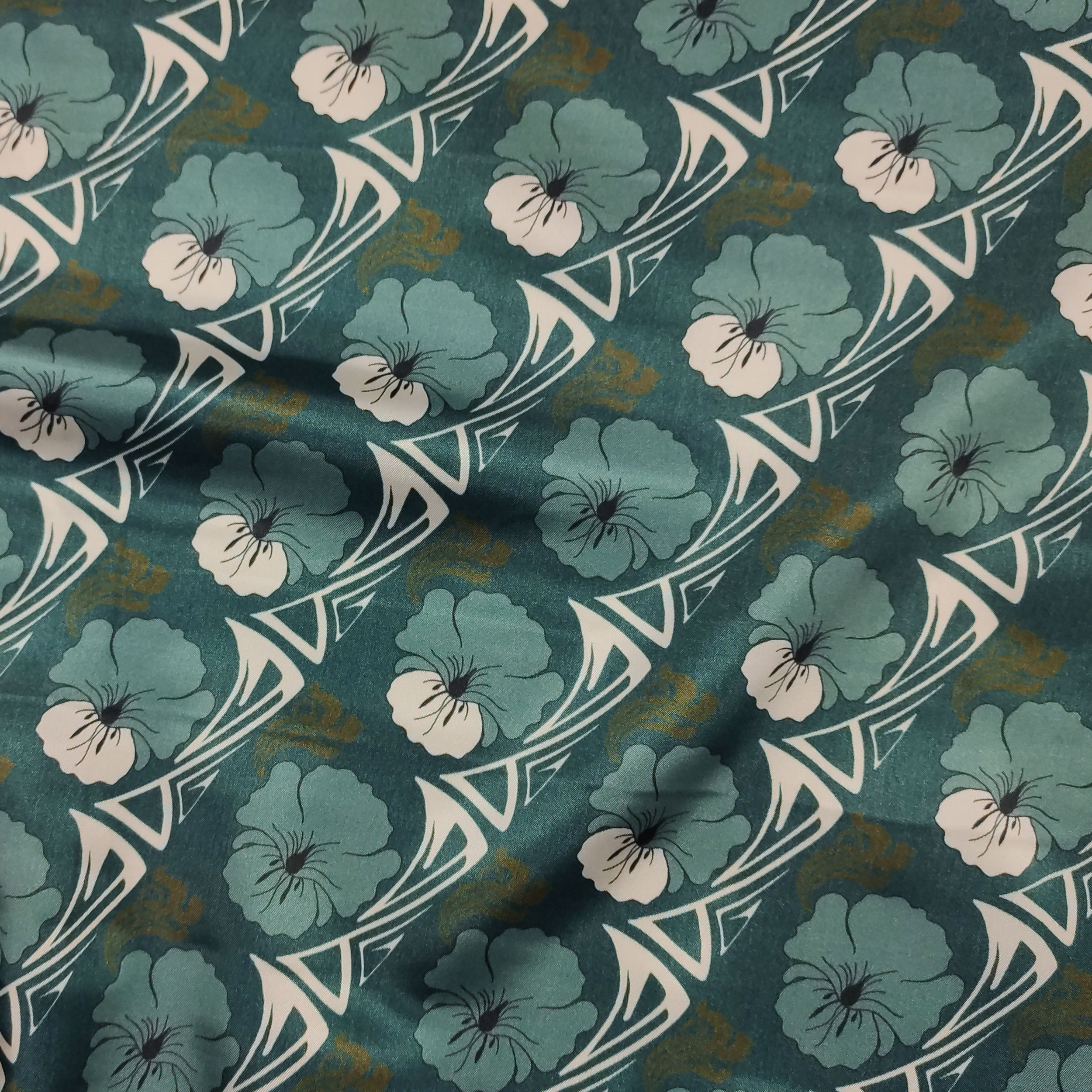 Satin Fashion Viscose Silk Flowers Ottanium