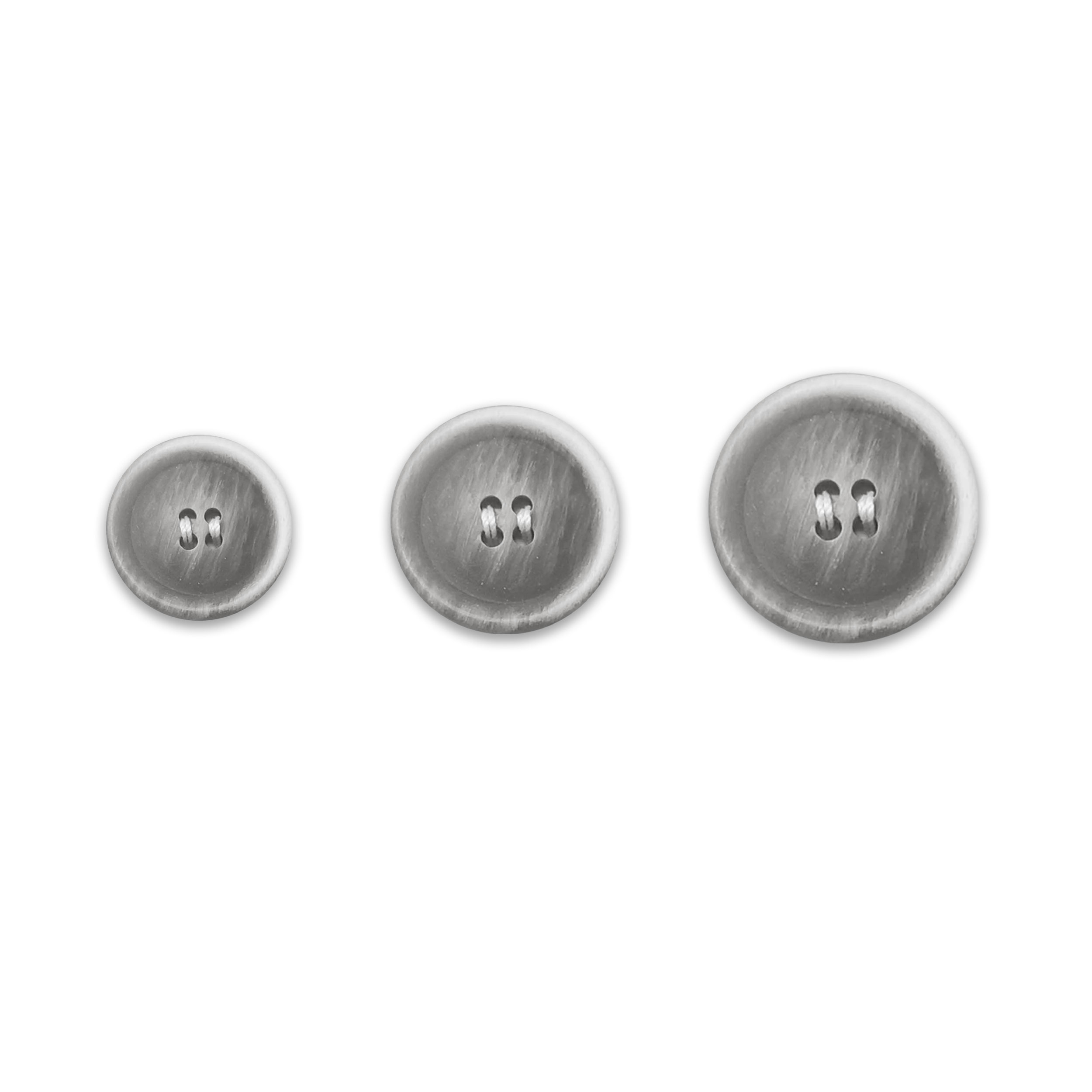 Grey Melange Matt Button Image