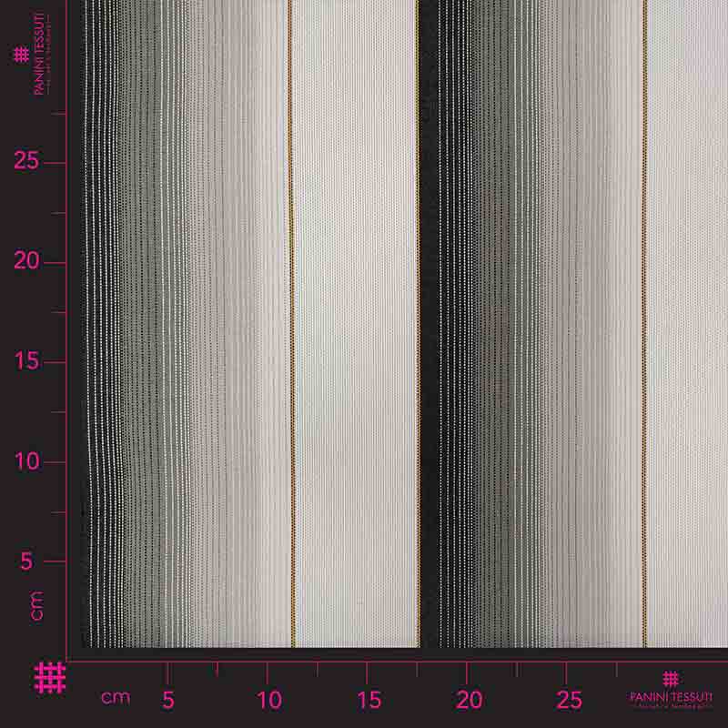 Outdoor Sun Fabric Shaded Stripe Black Image