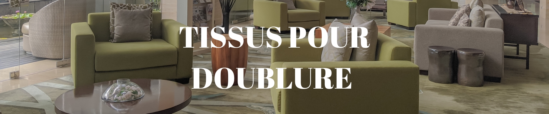 TISSUS POUR DOUBLURE per hotel panini tessuti