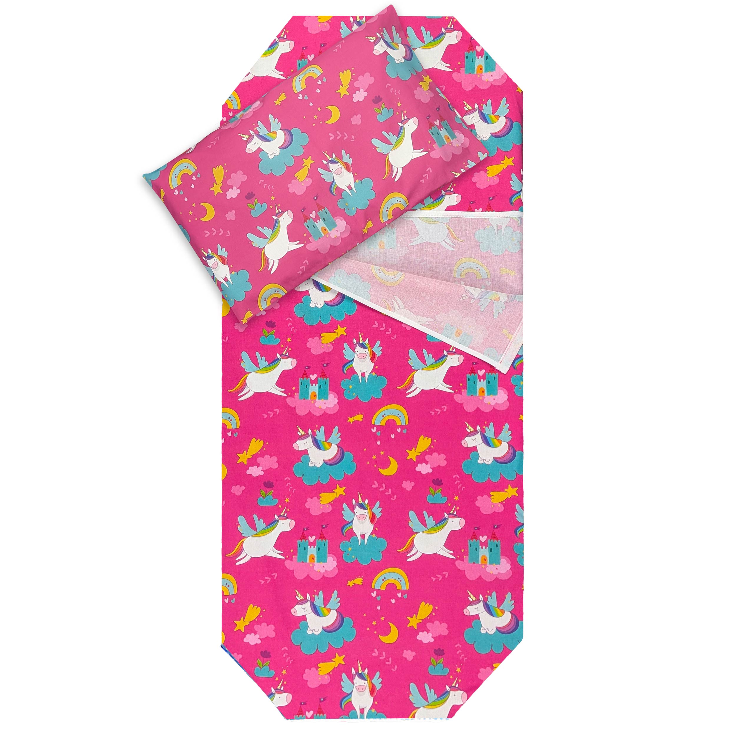 Contoured Summer Sleeping Bag for Unicorn and Castle Camp Beds Image