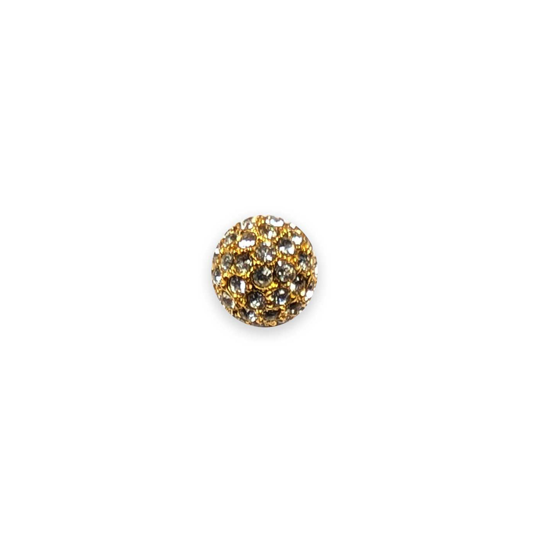 Small Rhinestone Ball Jewel Button Image