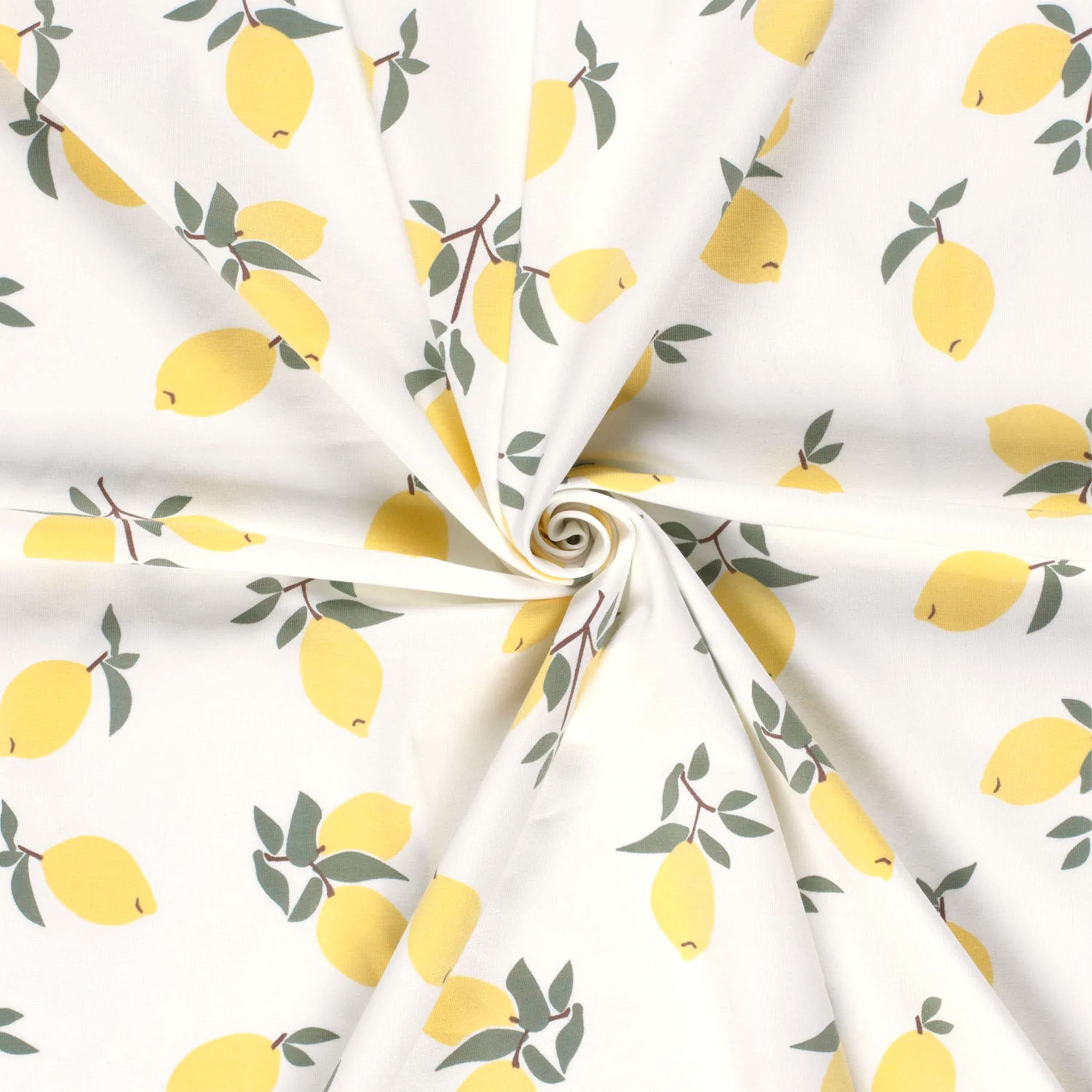 Jersey Cotton Fantasy Lemon Image