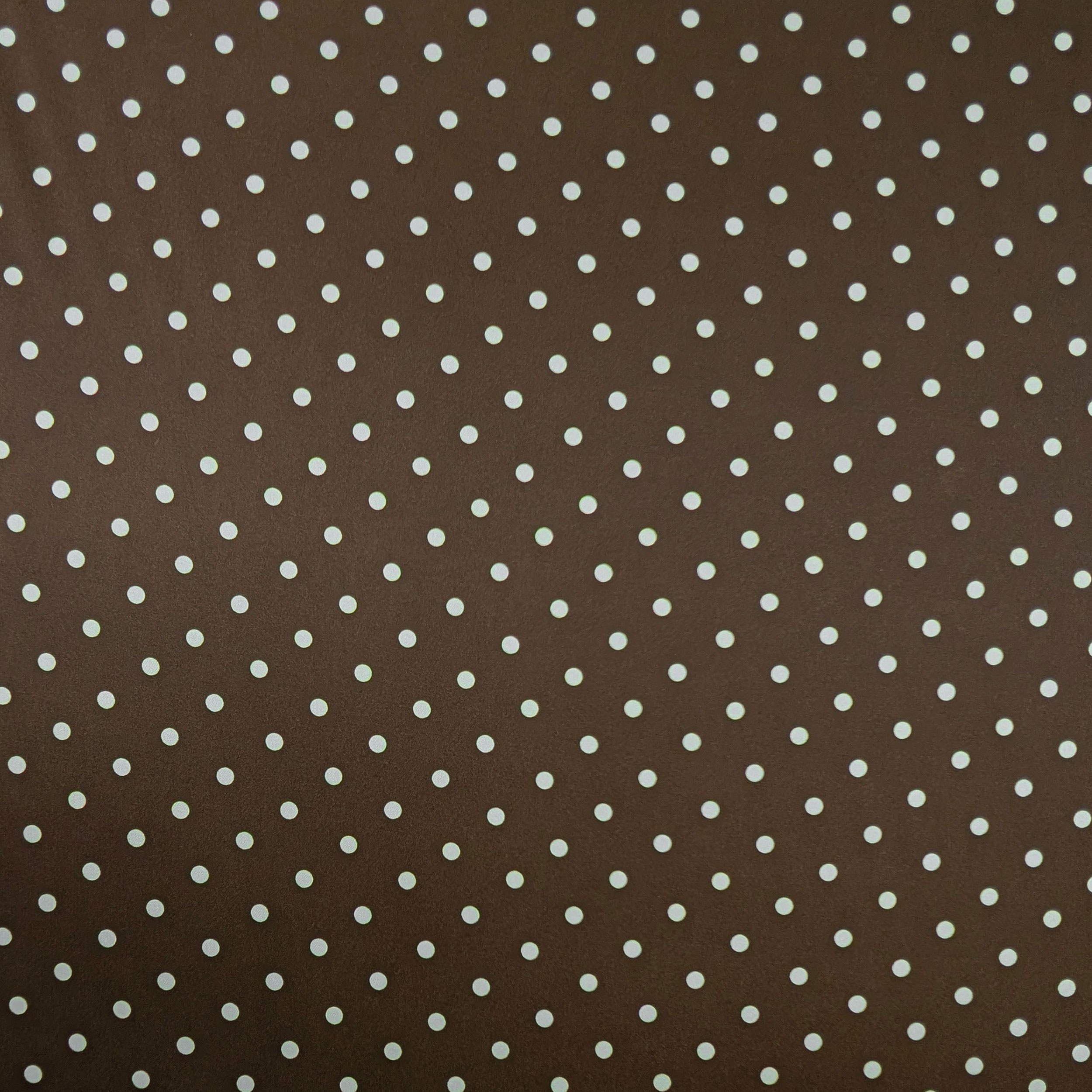 Satin Set High Fashion Polka Dot Background Brown Image