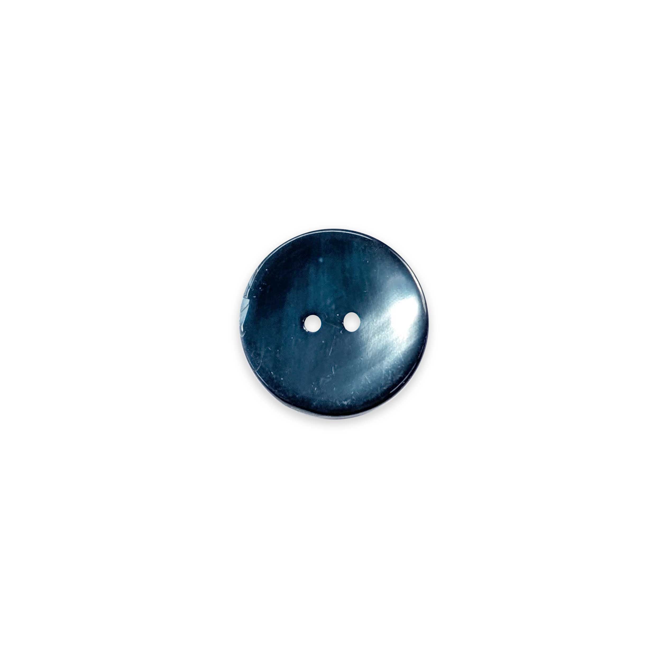 Mother-of-pearl button 2 holes Petroleum Lin 34 Image
