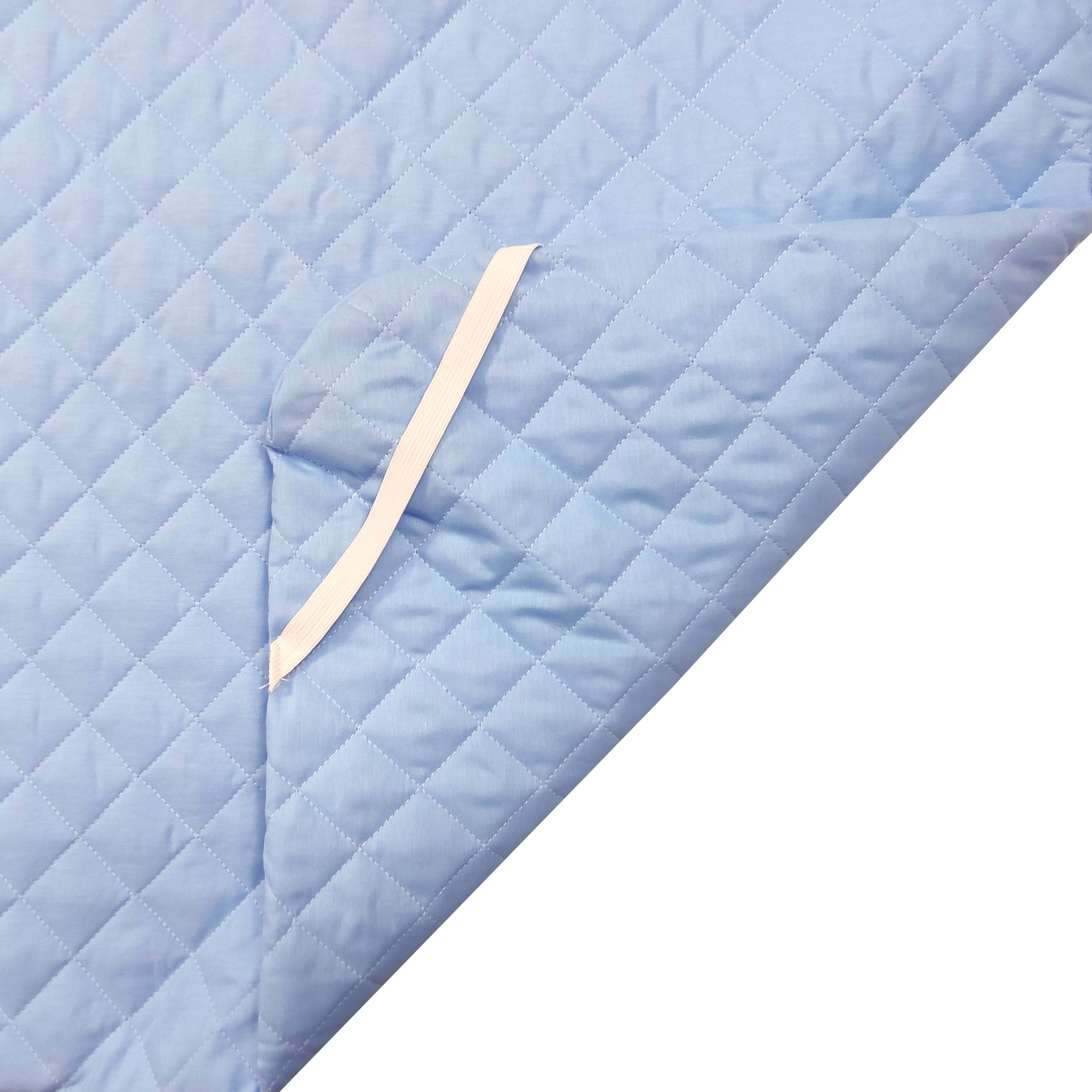 Sac de couchage bleu uni