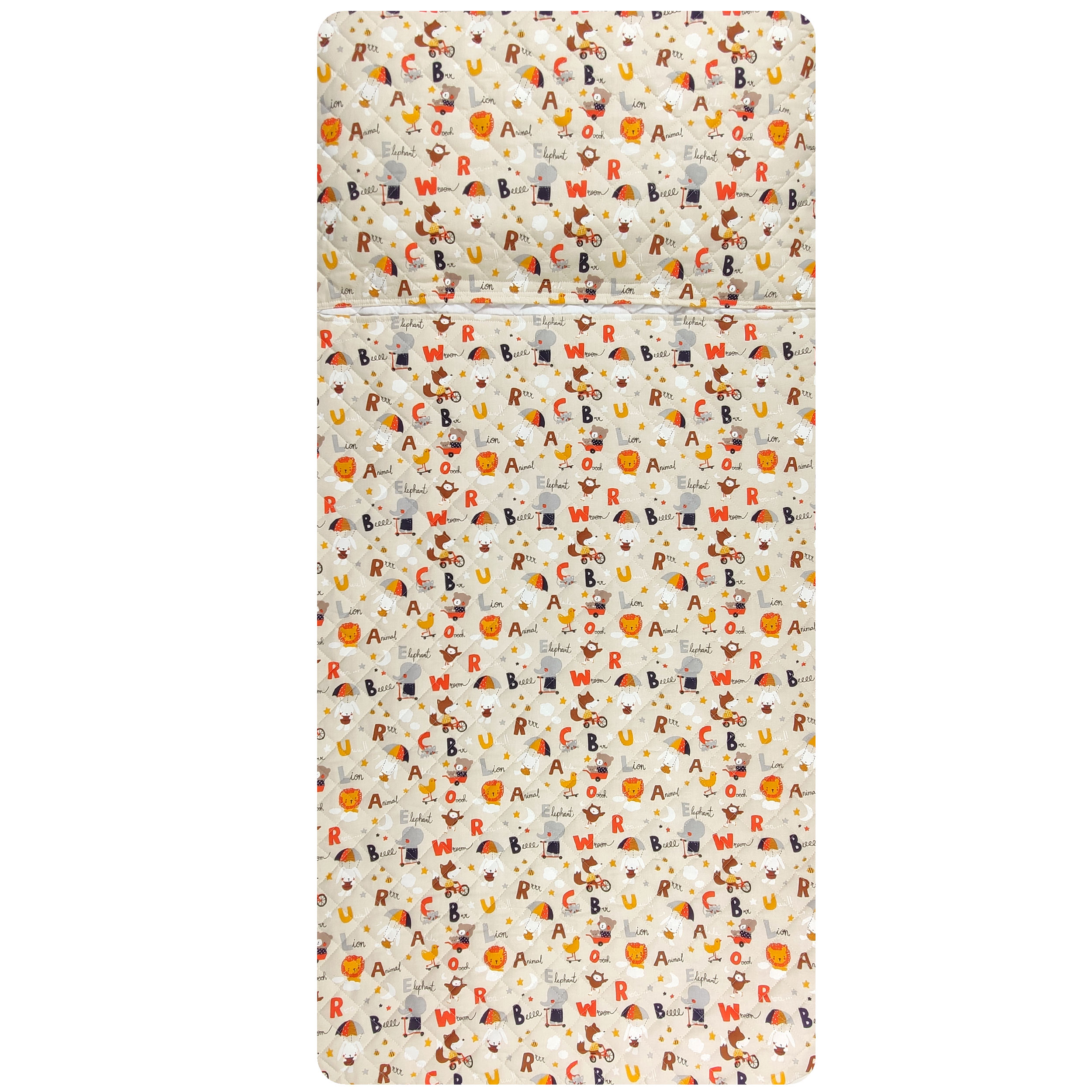 Sac de couchage Animaux et lettres