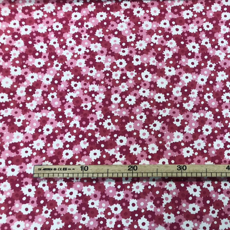 tessuto-al-metro-margherite-fuxia