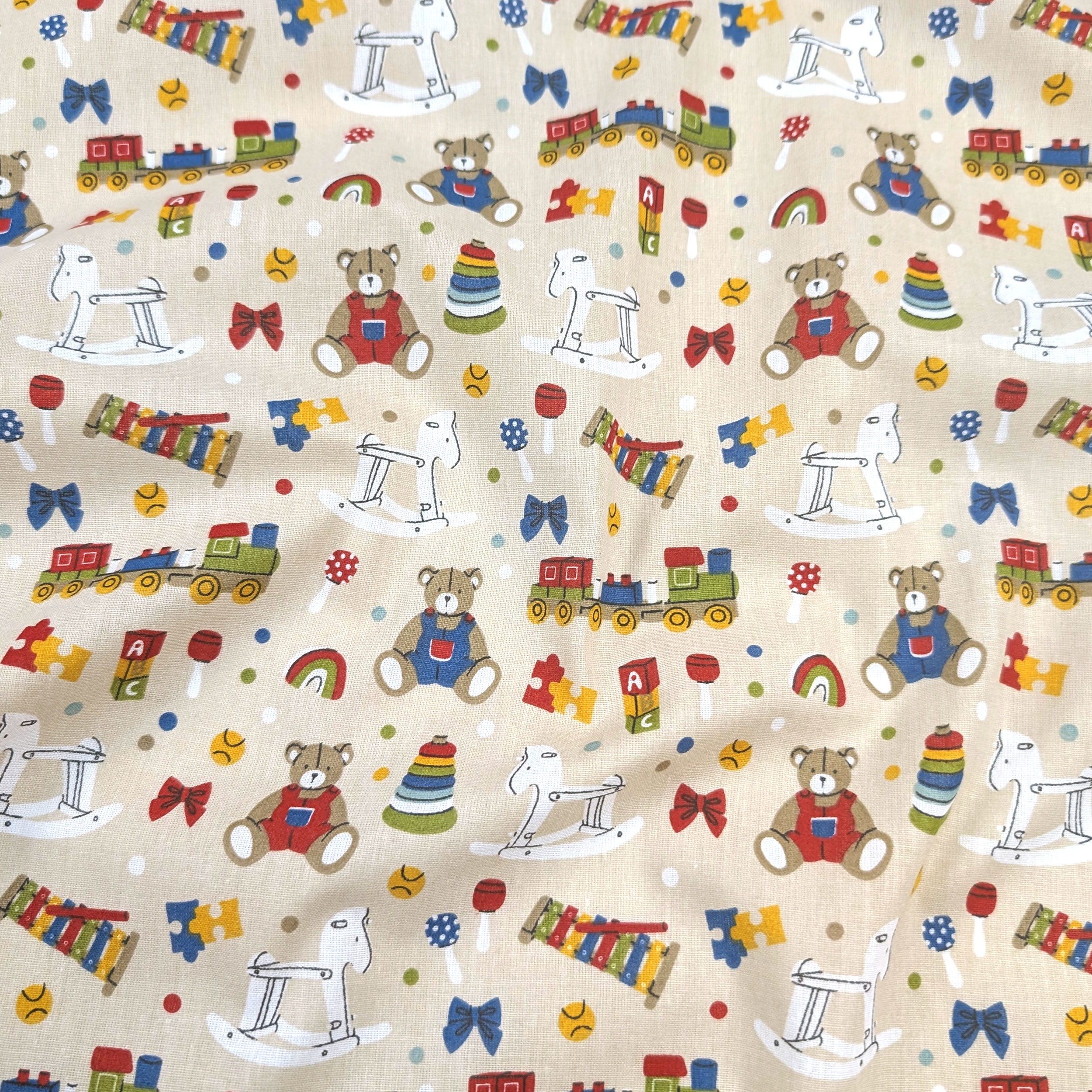 Cotton Bears and Colourful Toys Image