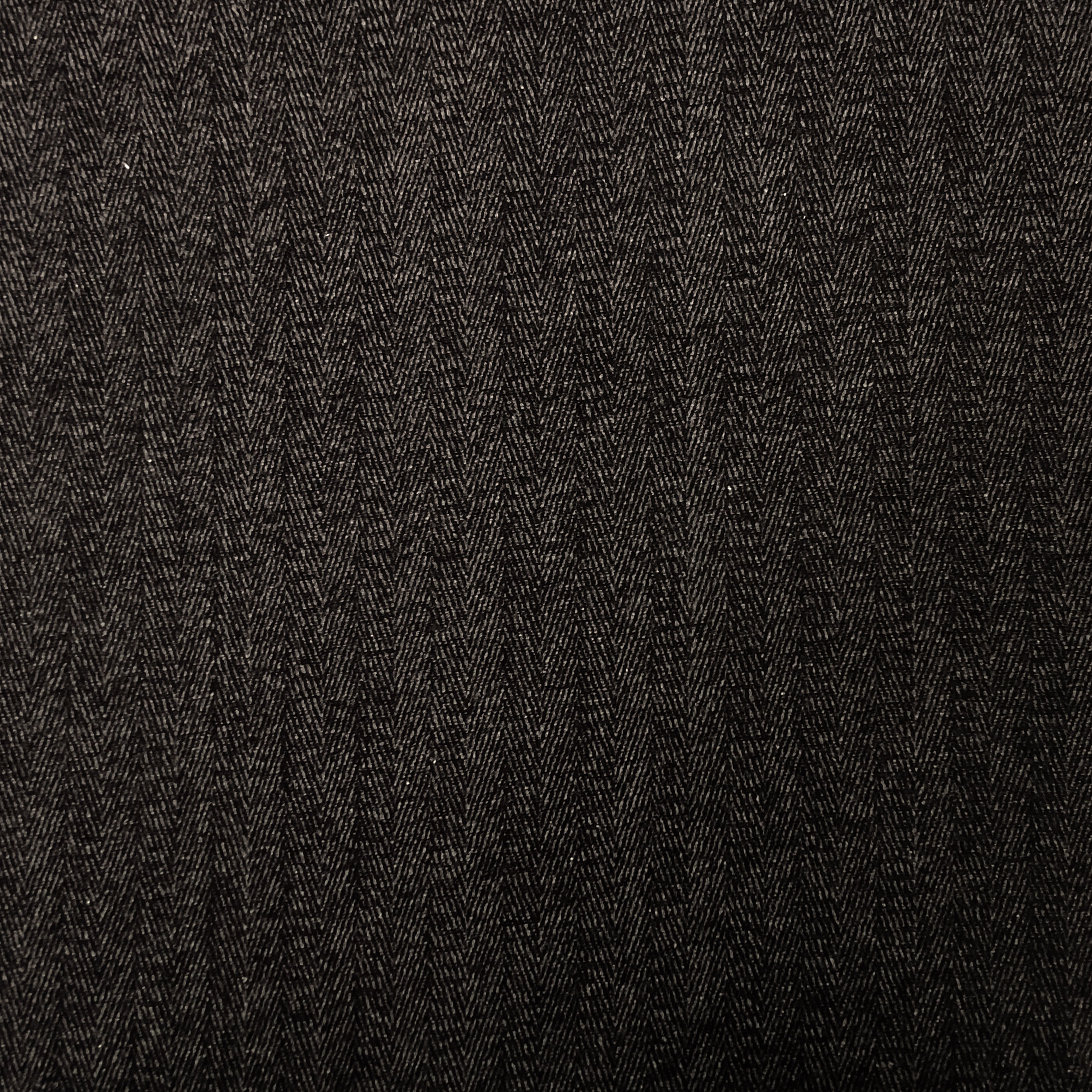 Tissu pour manteau à chevrons gris et noir Image