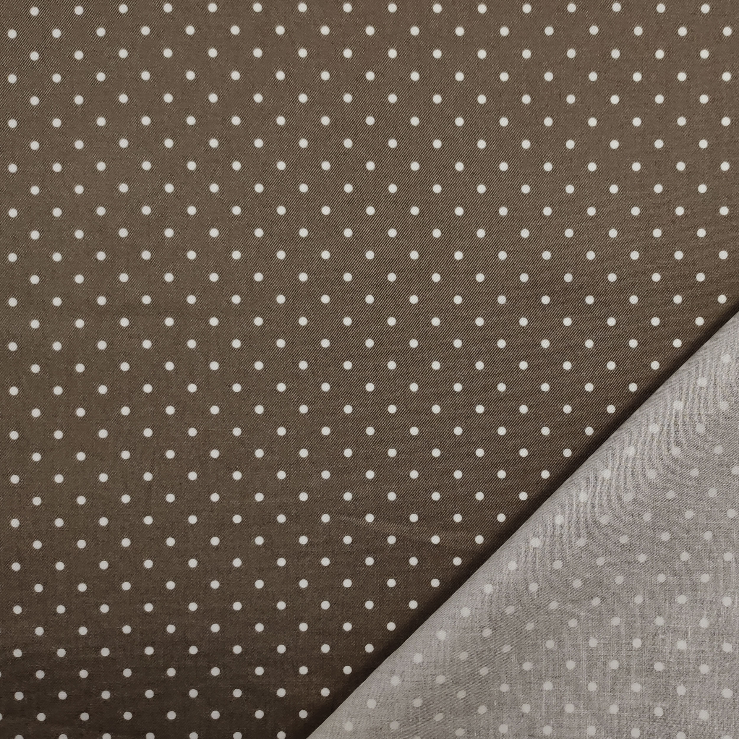 Satin de coton Mini Polka Dot
