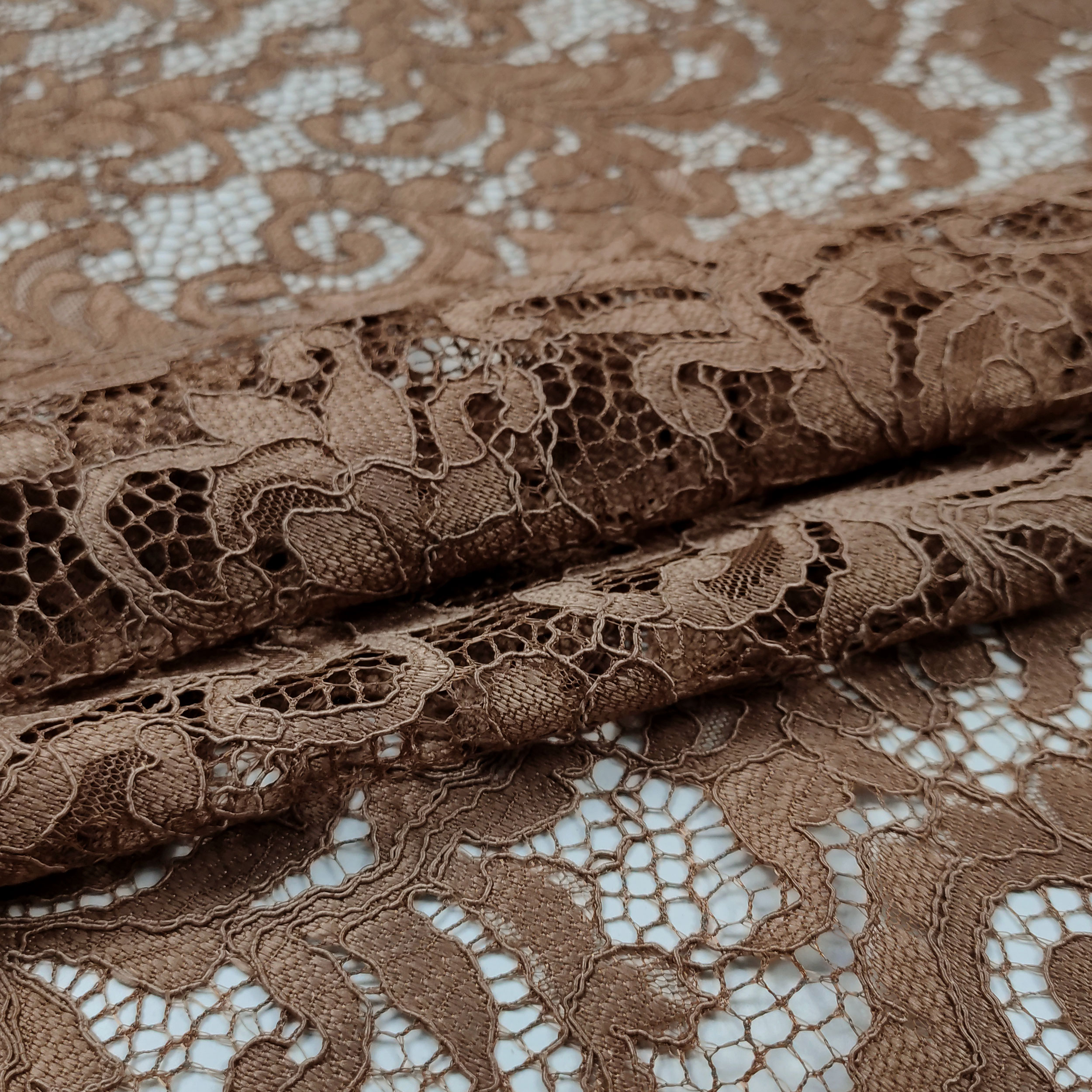 Unicolour Lace Fabric Image