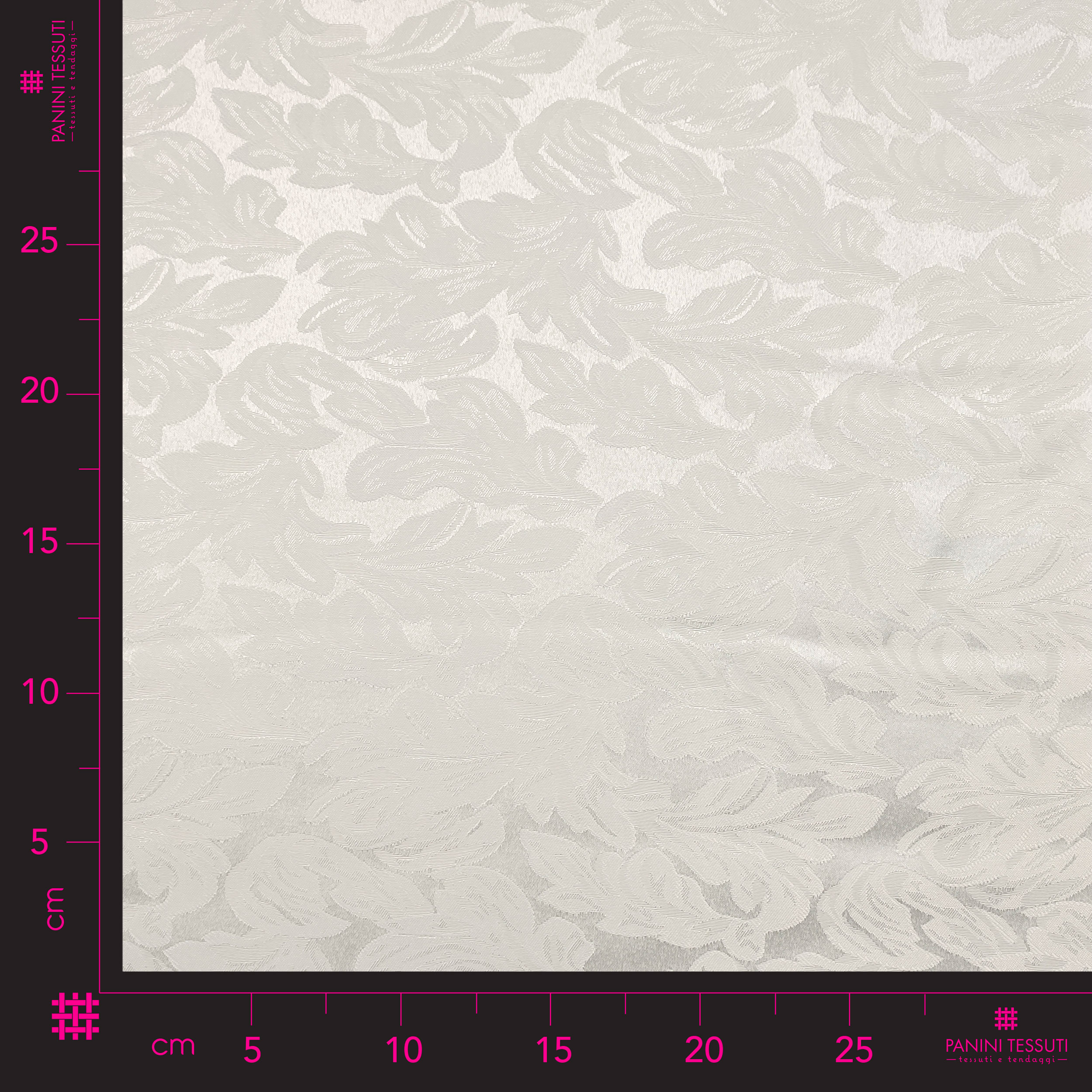 Tissu damassé blanc Image