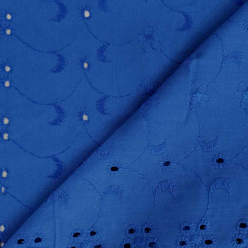 Tessuto Sangallo Tinta Unita Fantasia Sole Luna Fiori 