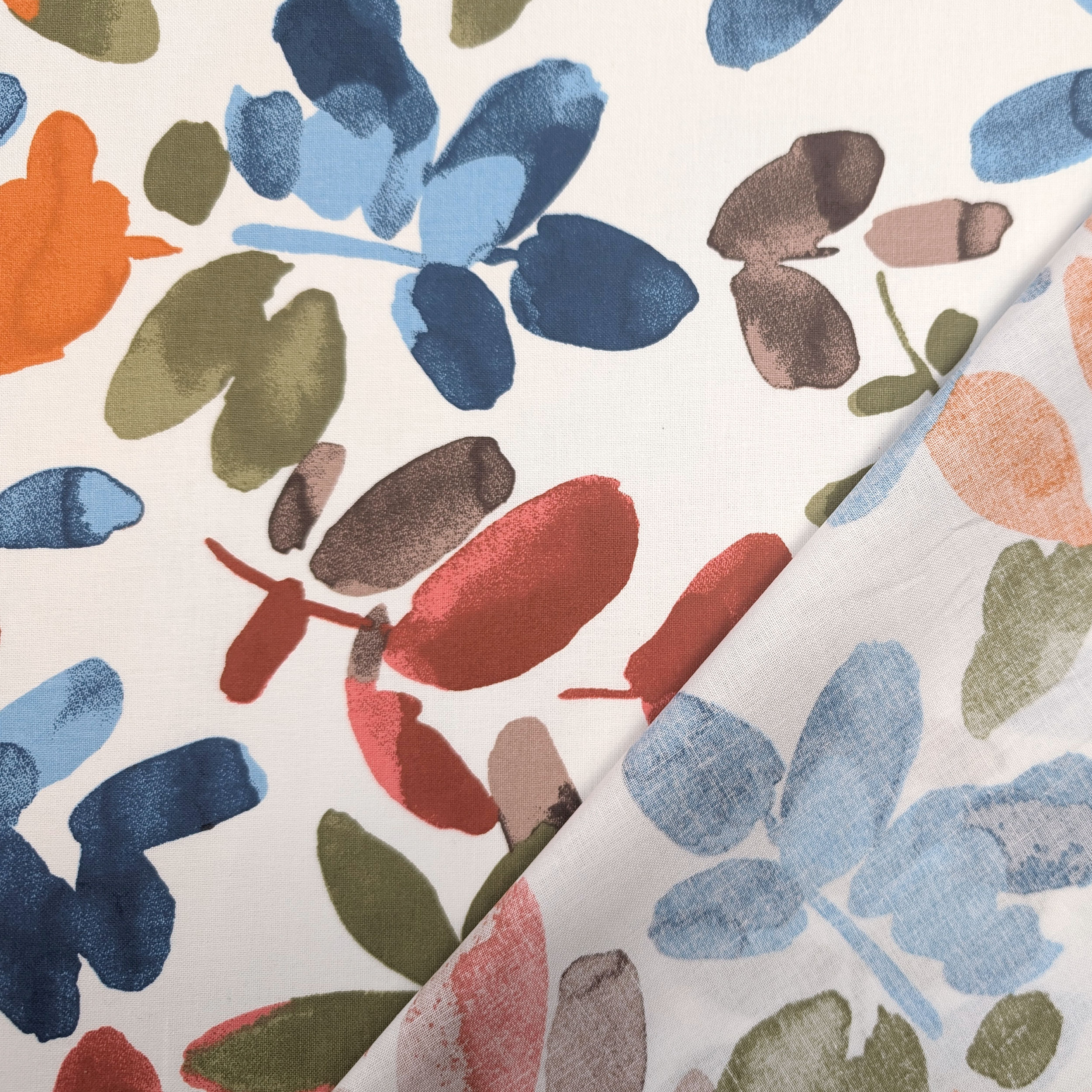 Watercolour Branches Cotton Image