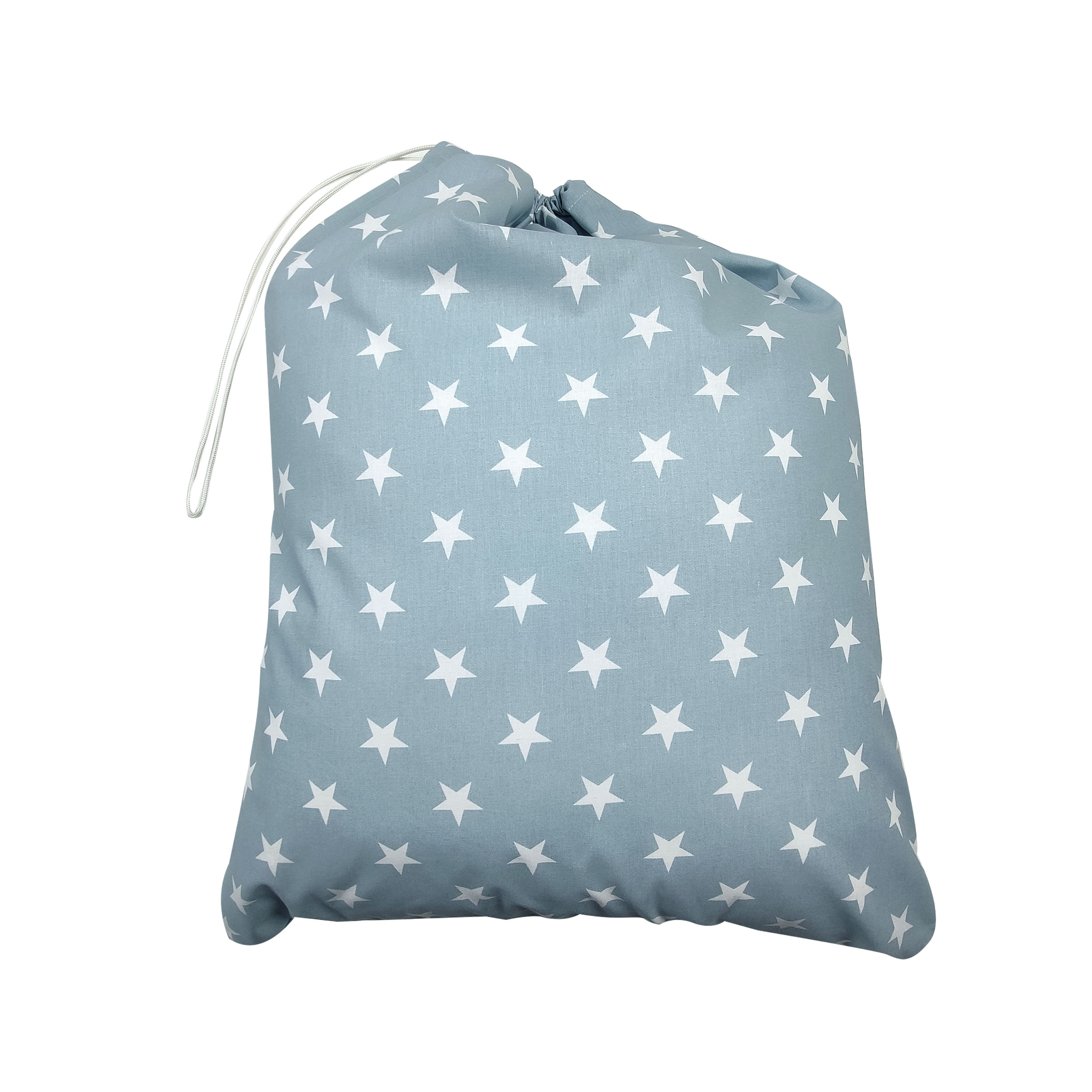 Sac de jardin d'enfants Étoiles blanches sur fond bleu