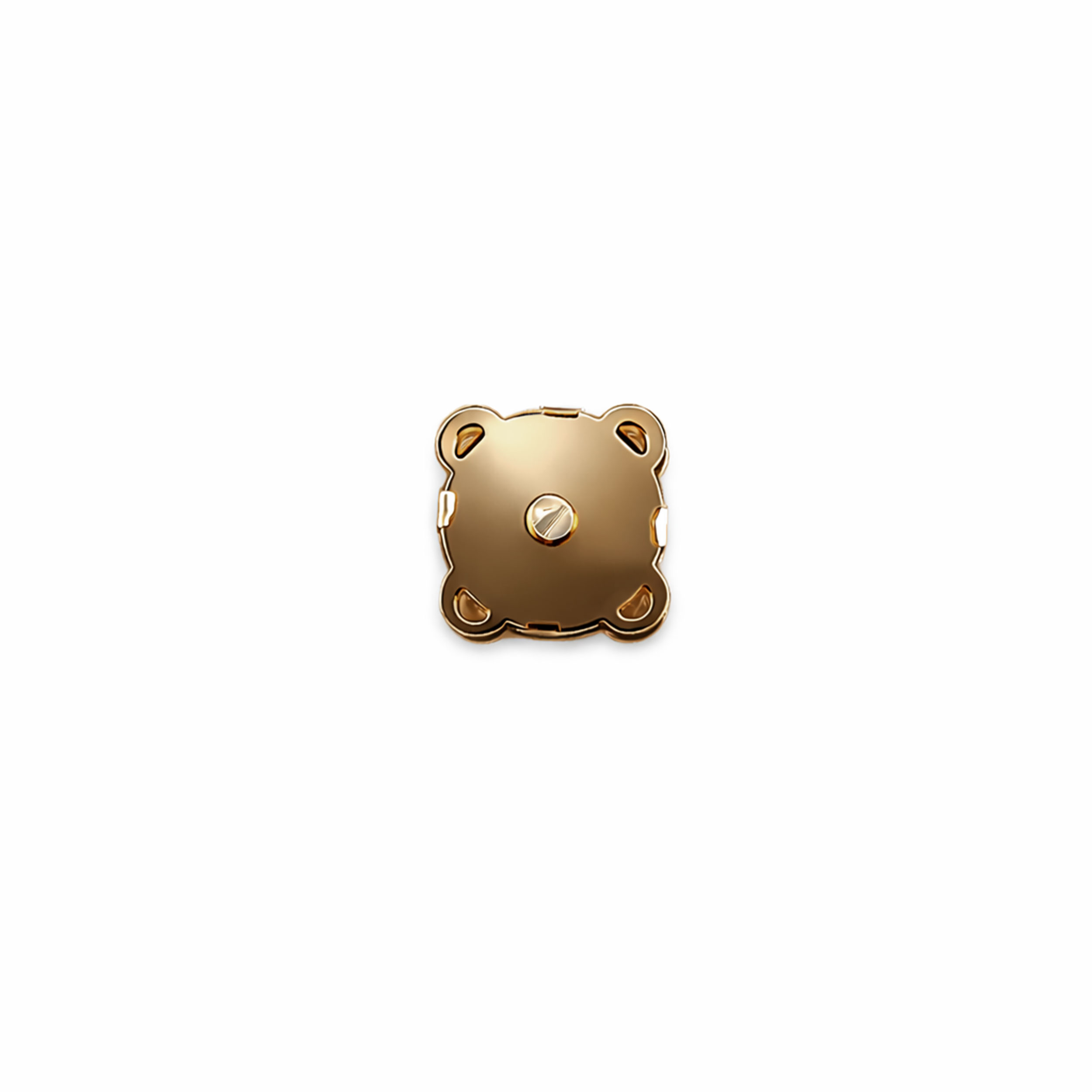 Magnetic Closure For Handbags Gold Image