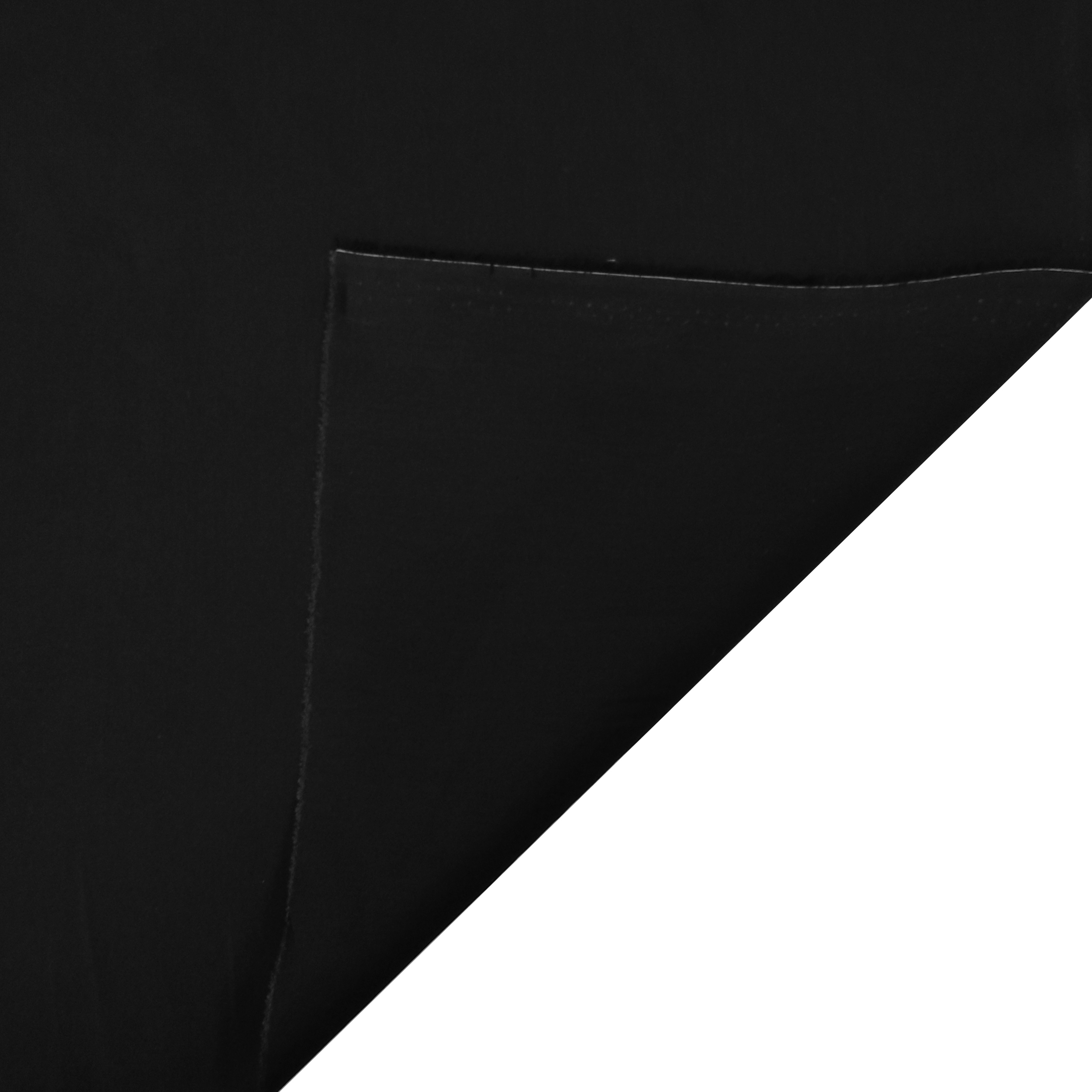 Popeline-di-cotone-Nero 