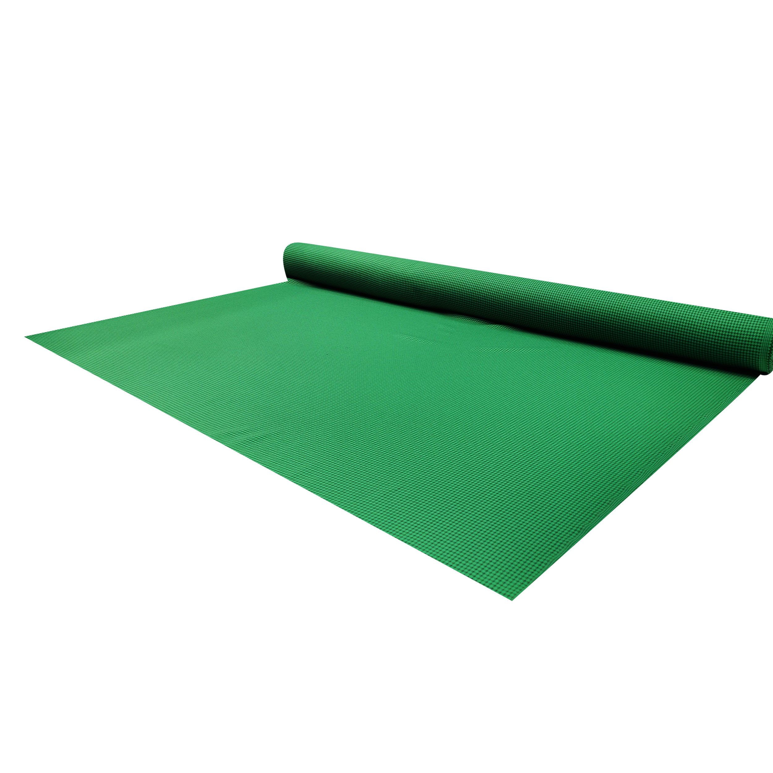 Tissu Pied de Poule Fond noir fond vert