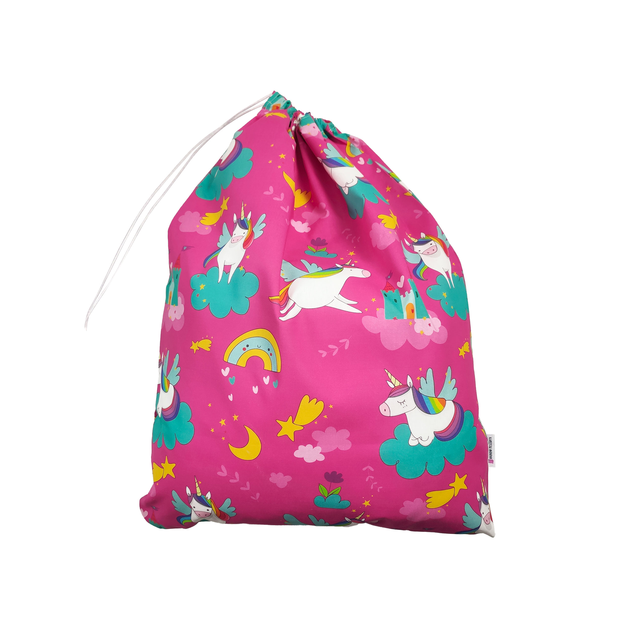 Sac à langer Licornes et châteaux - Panini Fabrics
